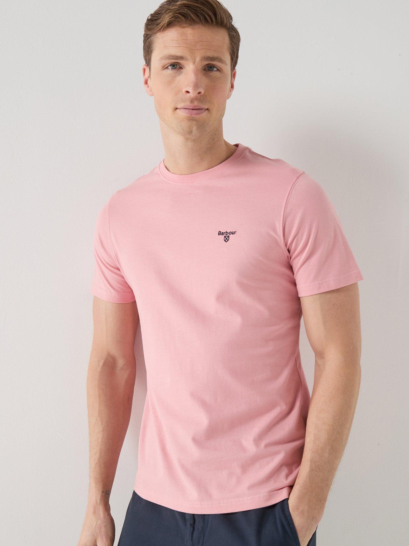 Barbour Essential Sports T-Shirt - Pink