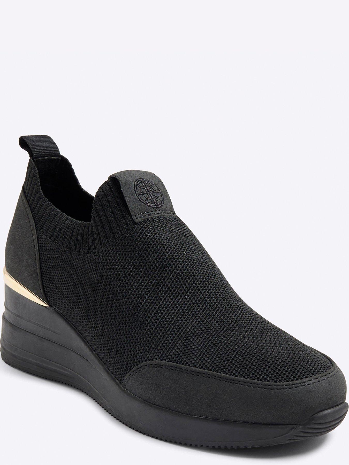 Image 6 of 6 of River Island Wedge Runner - Black