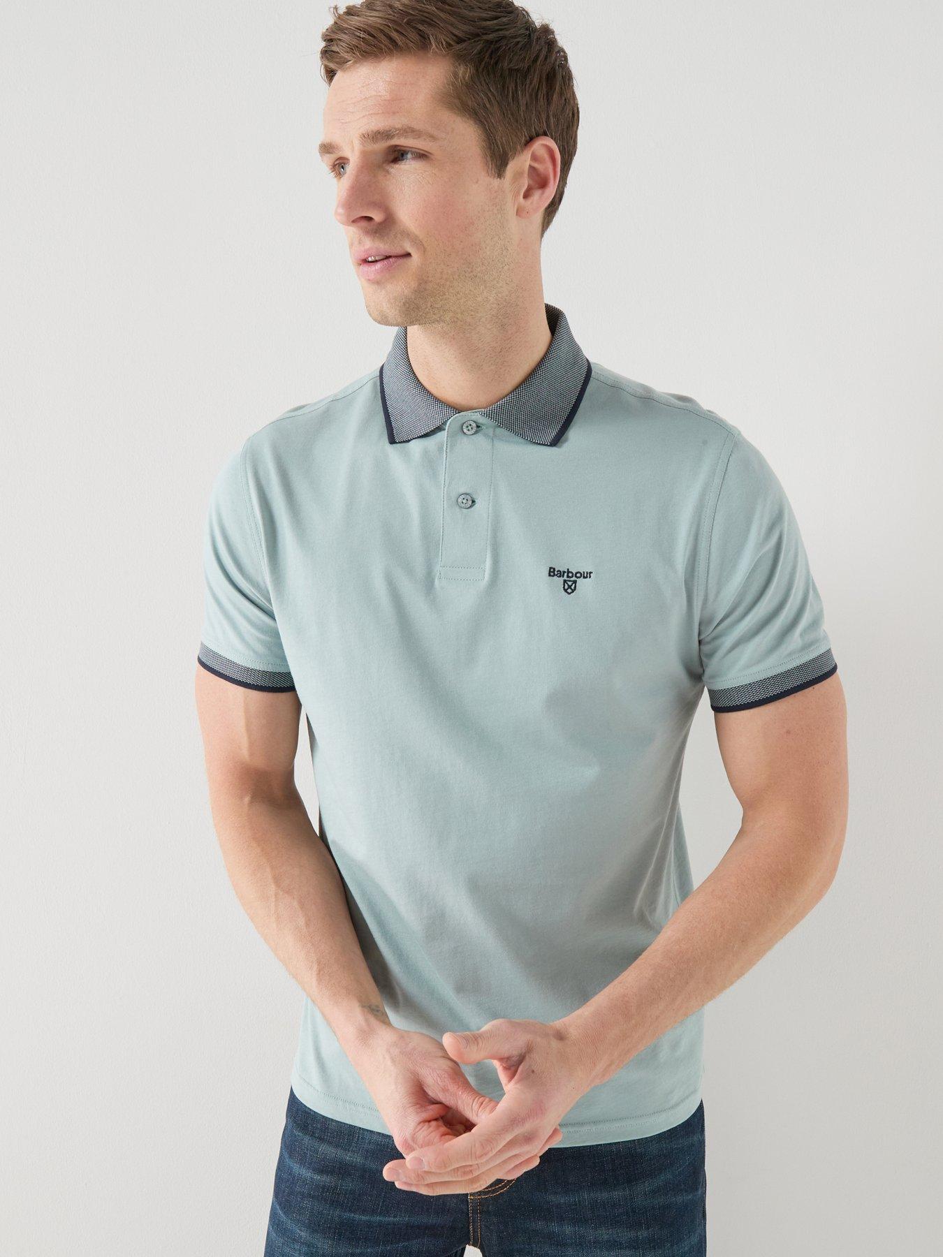 Barbour Cornsay Jersey Tailored Fit Polo Shirt - Blue