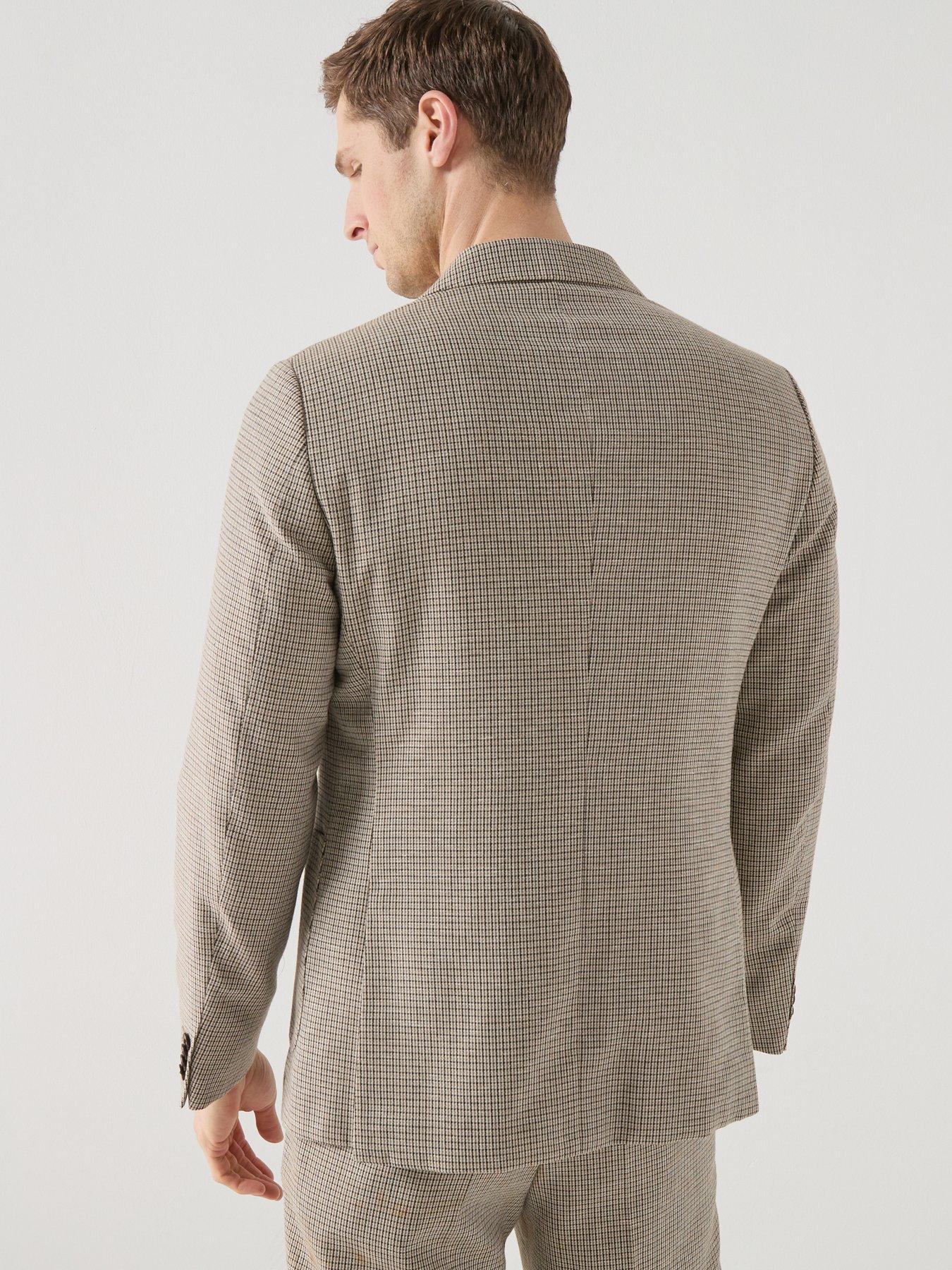 stillFront image of barbour-forstone-houndstooth-blazer-grey