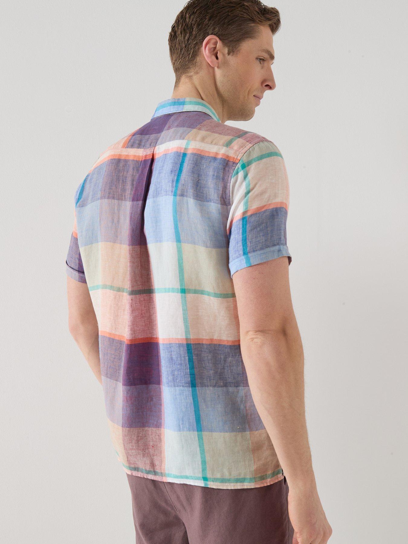 Image 2 of 4 of Barbour Bridford Checked Short Sleeve Shirt - Multi