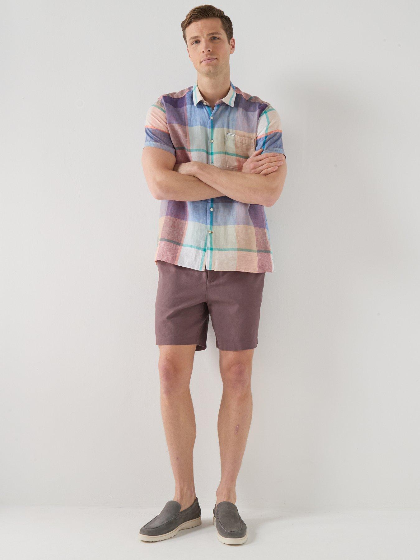 Image 3 of 4 of Barbour Bridford Checked Short Sleeve Shirt - Multi