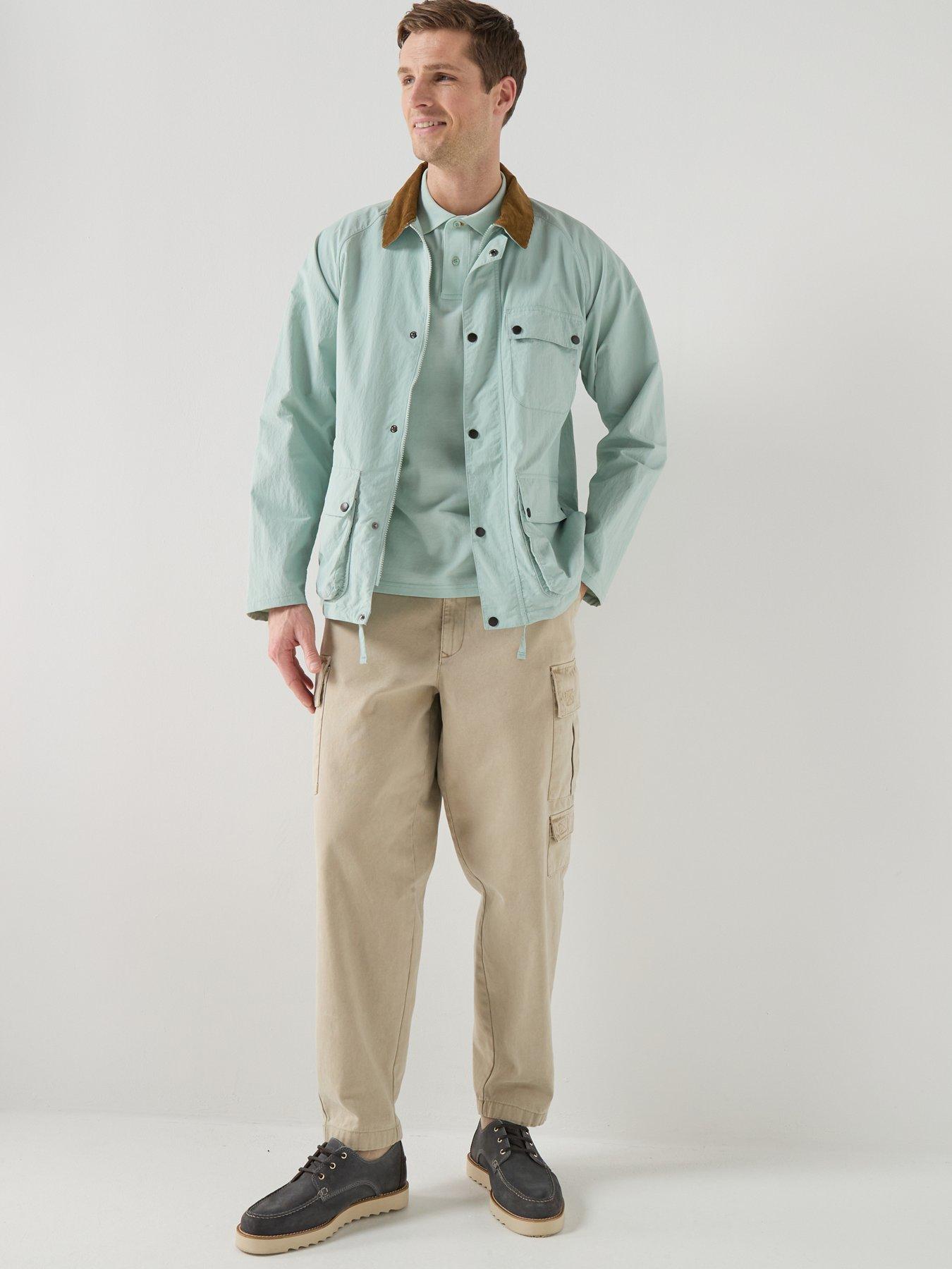 Image 3 of 6 of Barbour Barbour Modified Solway Showerproof Jacket - Light Blue
