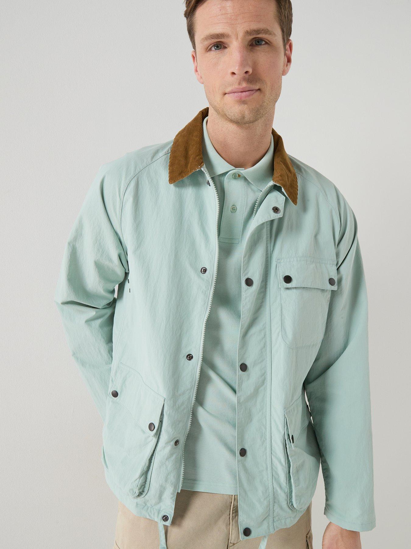 Image 4 of 6 of Barbour Barbour Modified Solway Showerproof Jacket - Light Blue