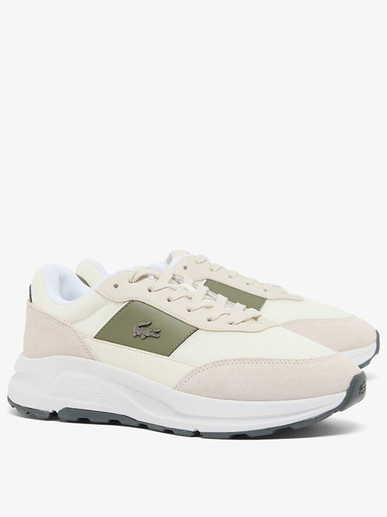 stillFront image of lacoste-run-set-trainers-cream