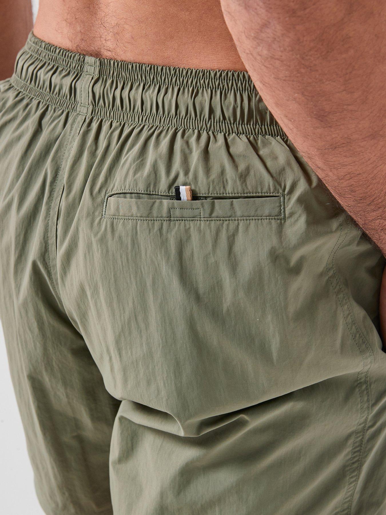 Image 5 of 5 of BOSS Octopus Swim Shorts - Dark Green