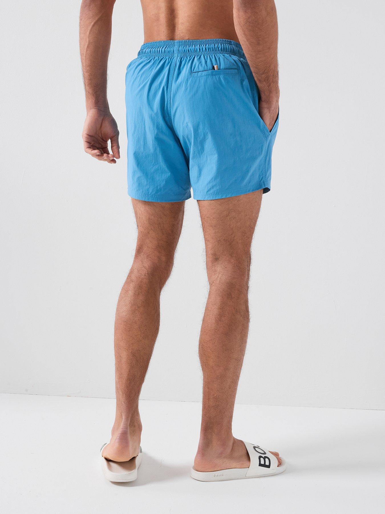 Image 2 of 5 of BOSS Octopus Swim Shorts - Aqua