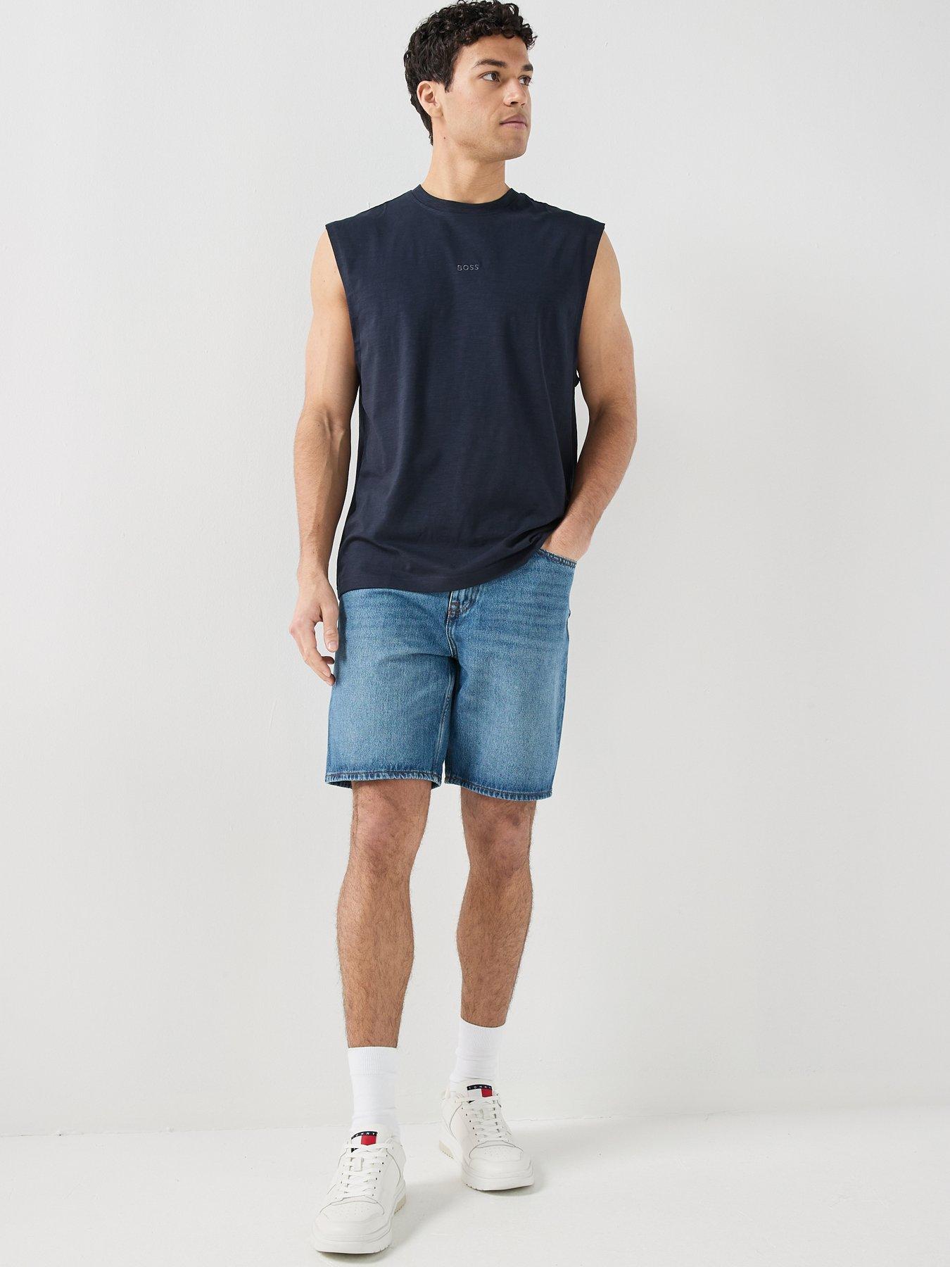 Image 3 of 4 of BOSS Logo Vest - Dark Blue