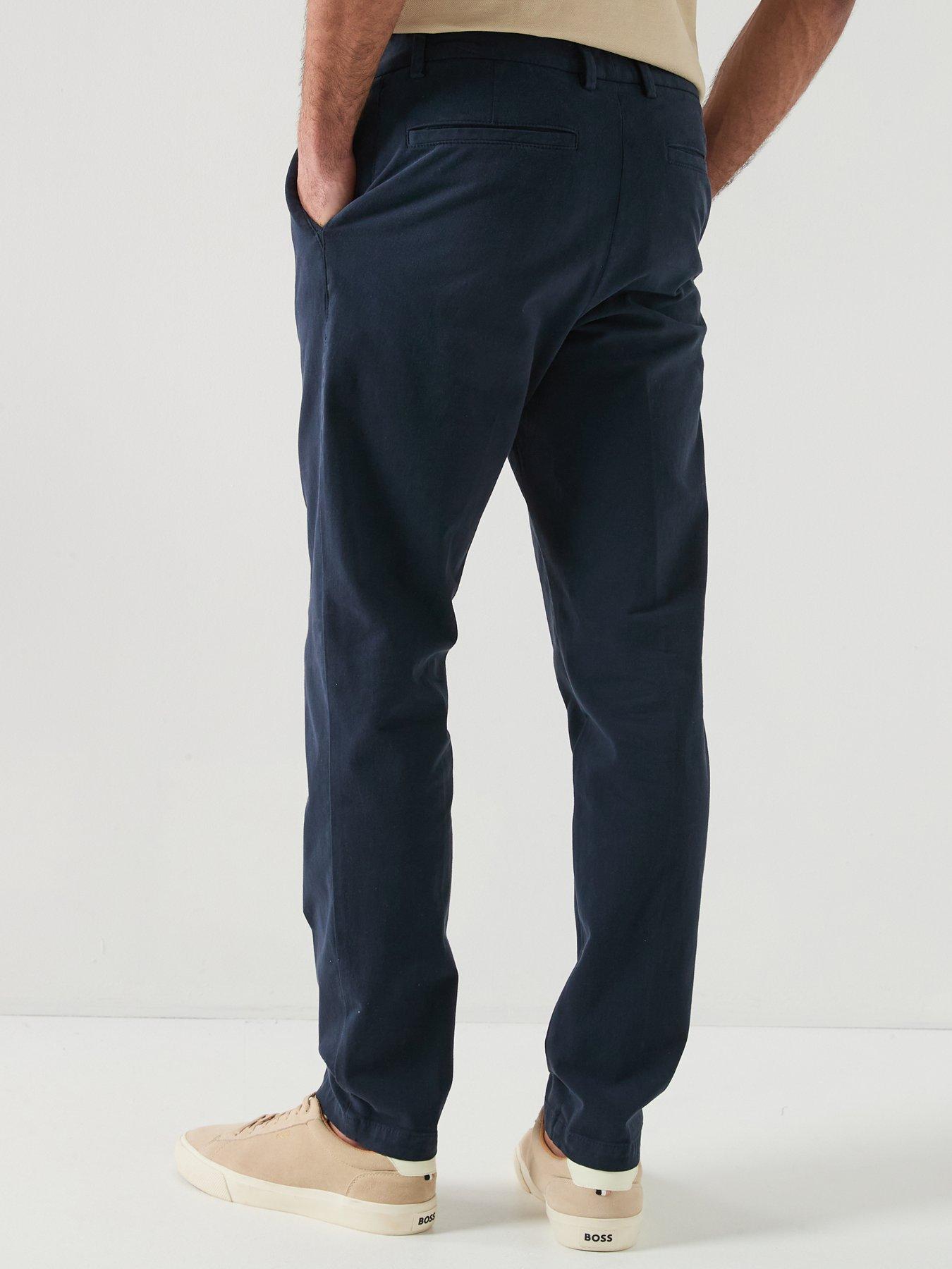 Image 2 of 5 of BOSS Modern Fit Chinos - Dark Blue