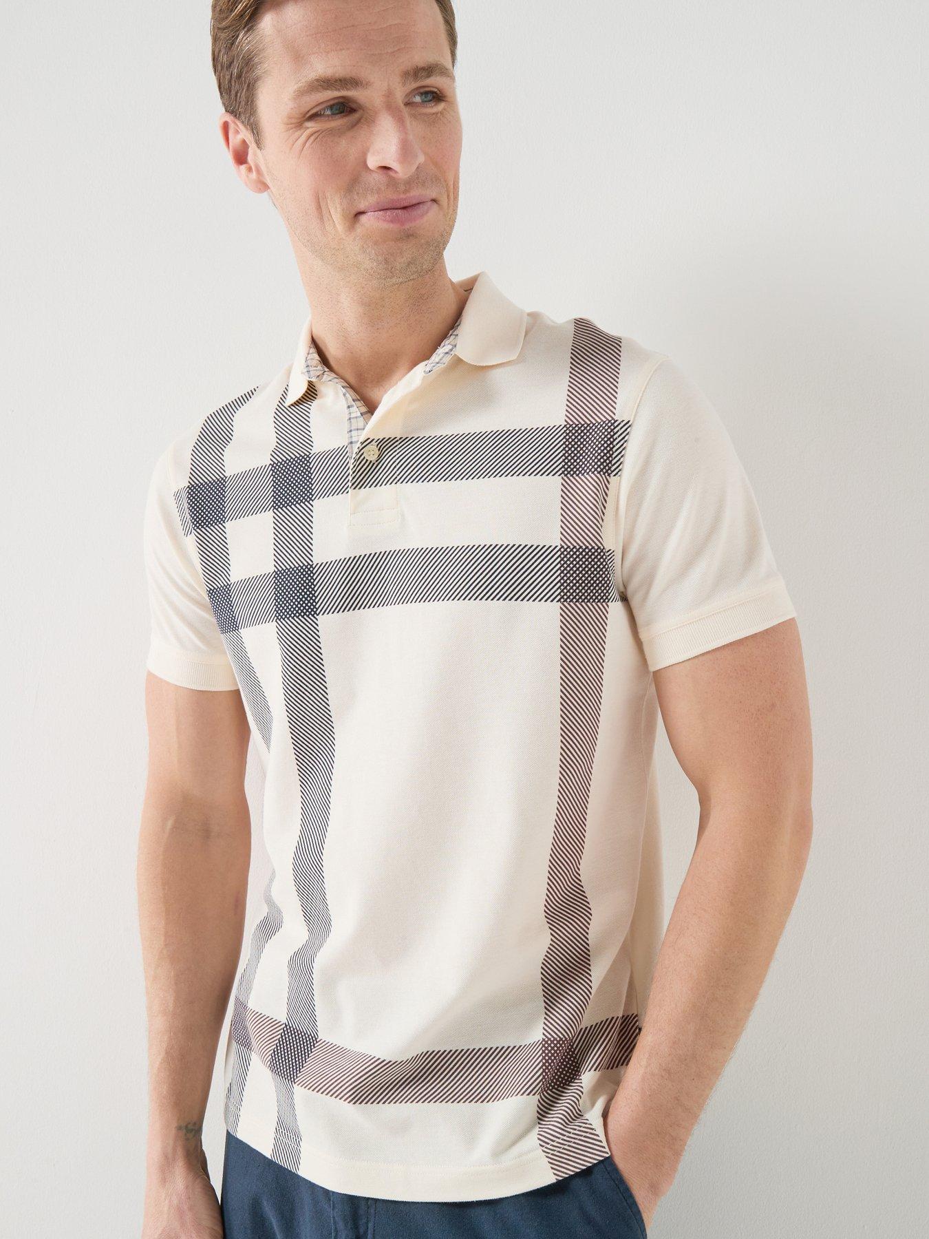 barbour-blaine-tartan-tailored-fit-polo-shirt-beige