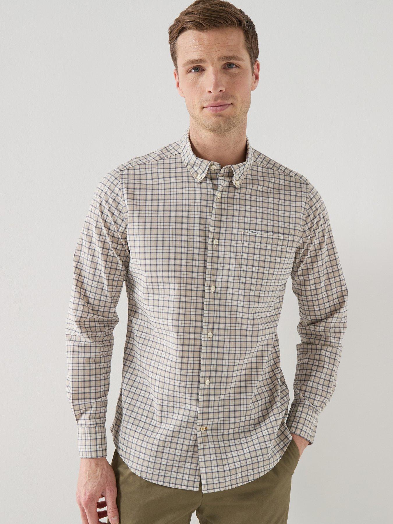 Barbour Lomond Tailored Tartan Shirt - Beige