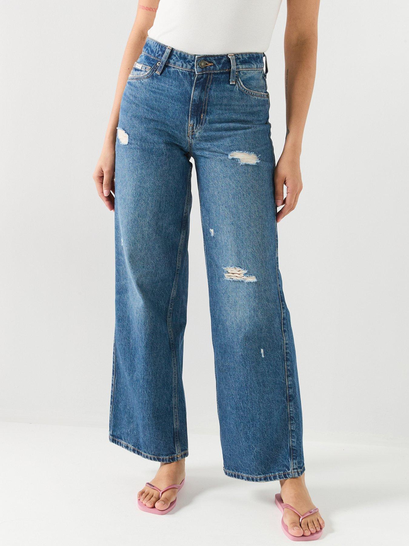 Guess G11 Wide Leg Jeans - Blue