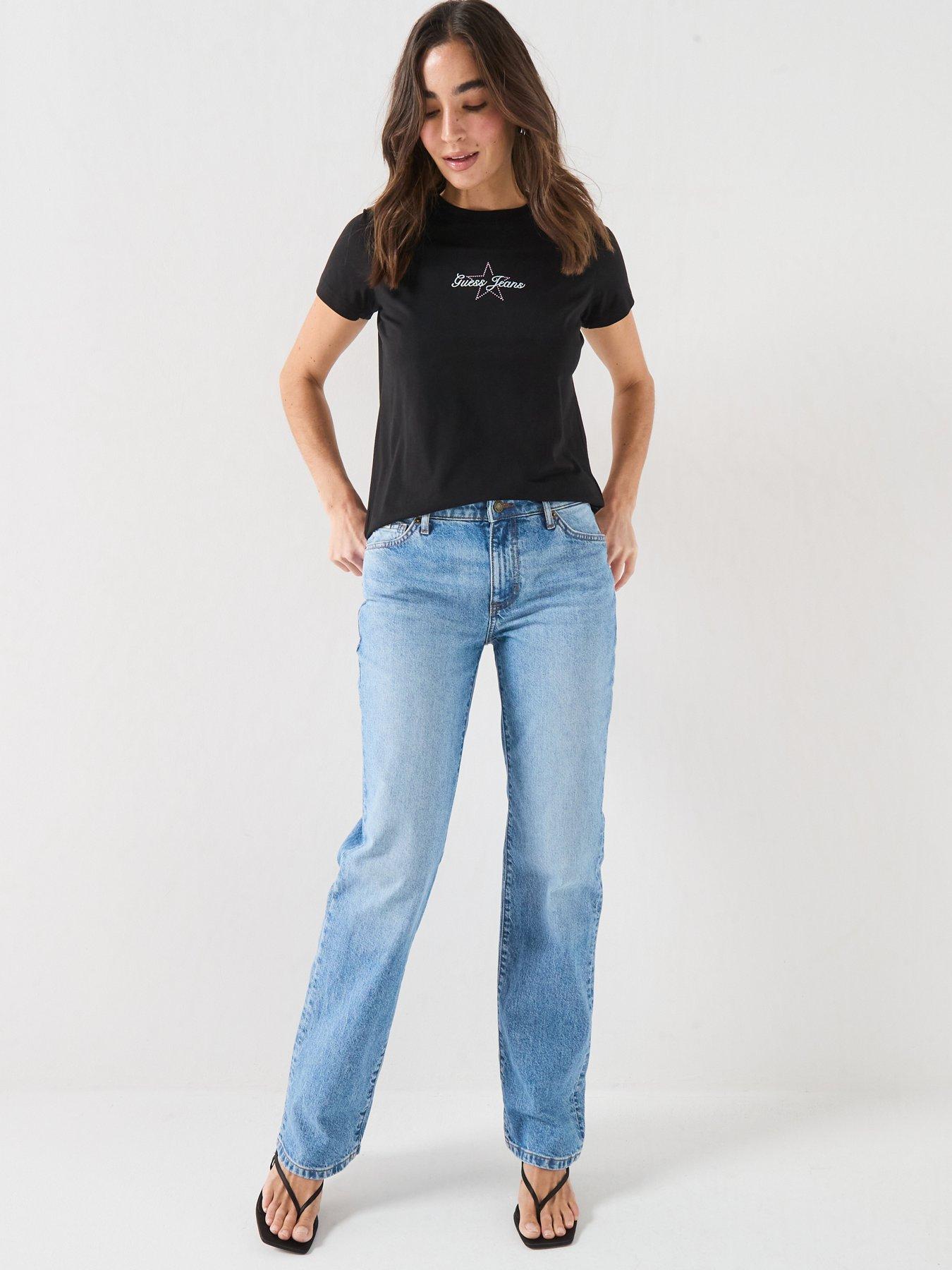 Image 3 of 6 of Guess G08 Mid Rise Straight Jeans