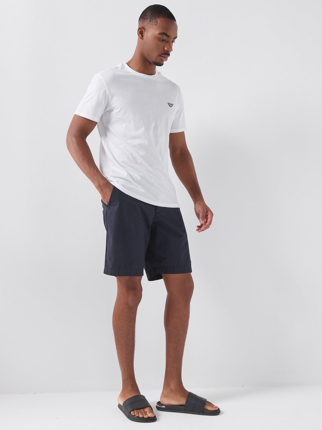 Image 5 of 5 of Emporio Armani Bodywear Essential Crew Neck T-Shirt - White