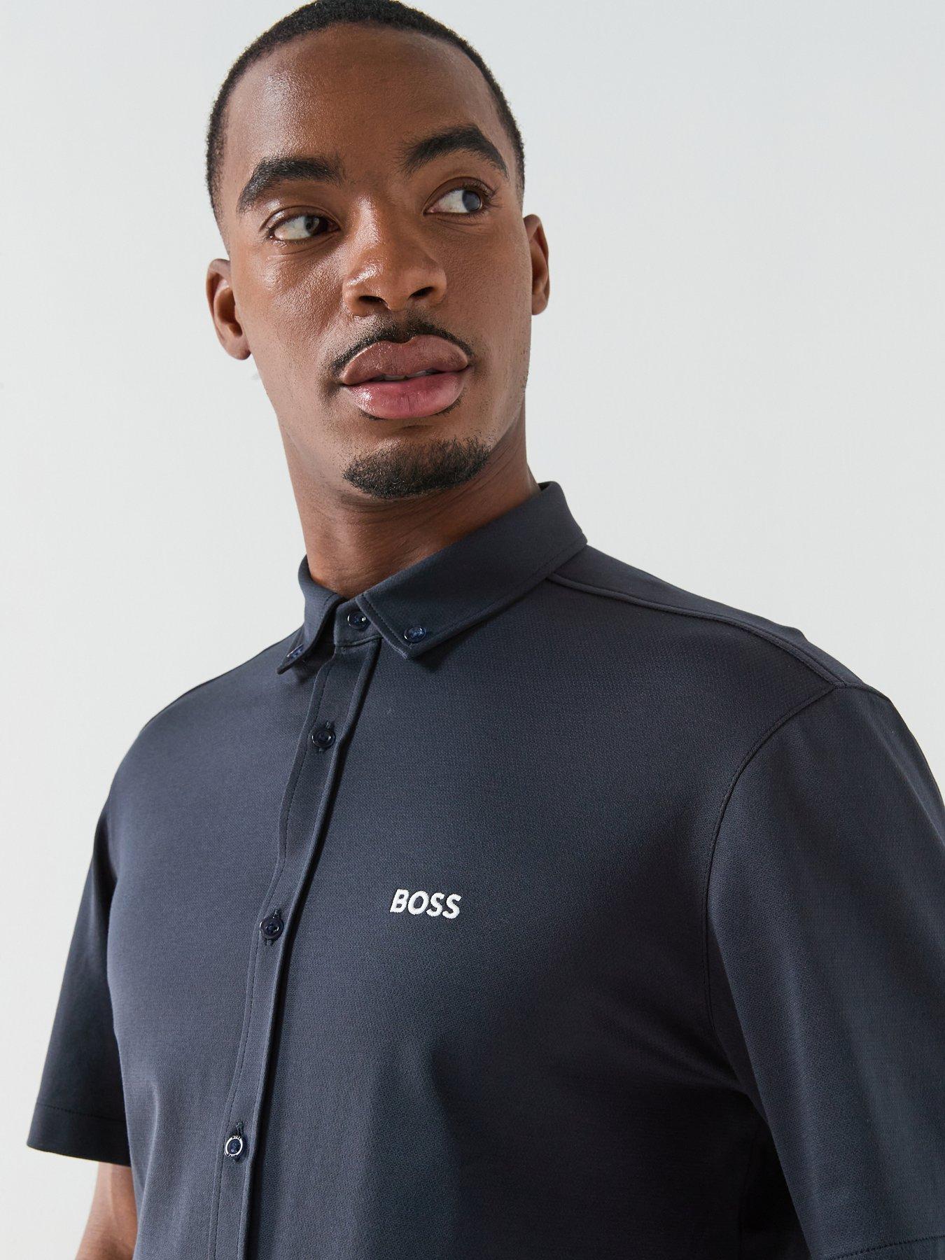 Image 4 of 4 of BOSS St_Motion S Relaxed Fit Shirts - Navy
