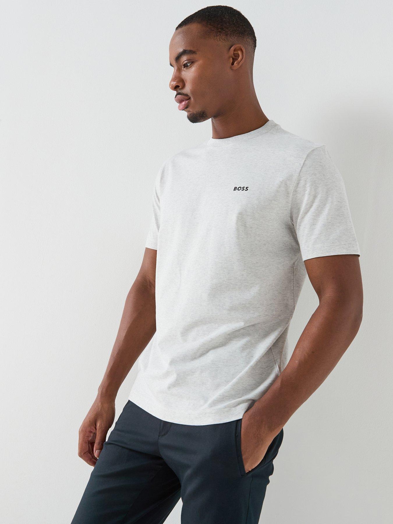 BOSS Regular Fit T-Shirt - Light Grey