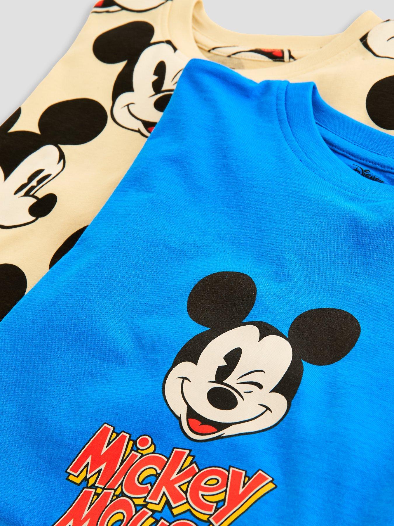 Image 5 of 5 of Mickey Mouse 2 Pack Shortie Pyjamas - Multi