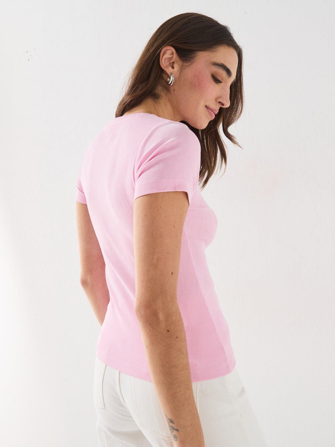 Image 2 of 6 of Guess Short Sleeve Slim Tee