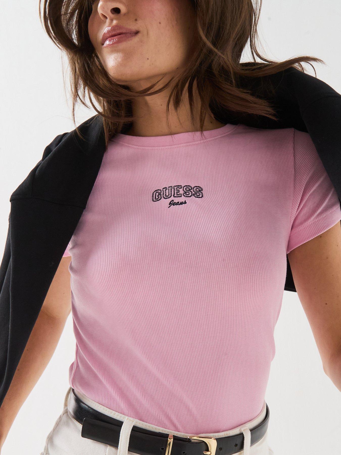 Image 5 of 6 of Guess Short Sleeve Slim Tee