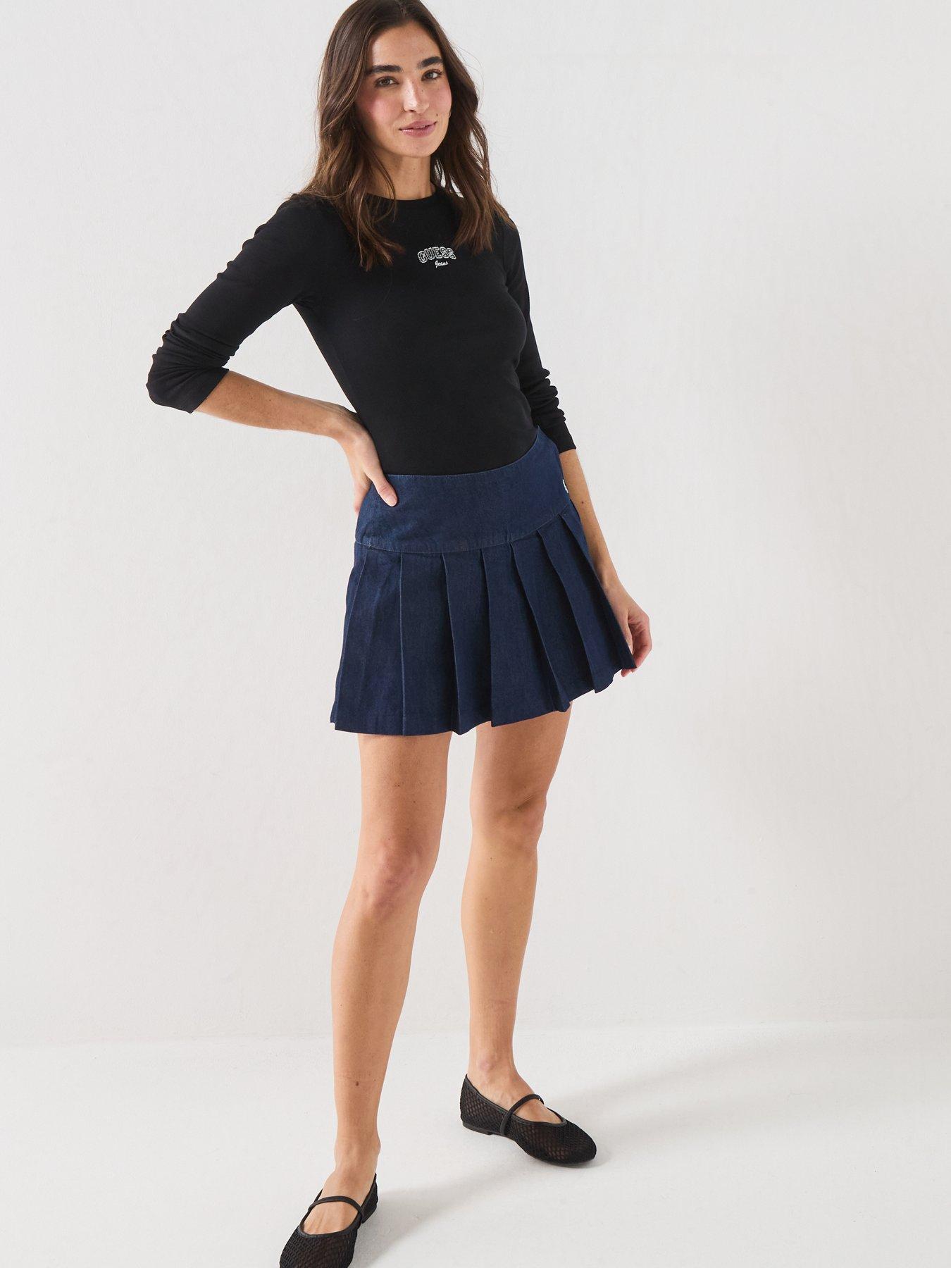 Image 3 of 6 of Guess Long Sleeve Slim Tee
