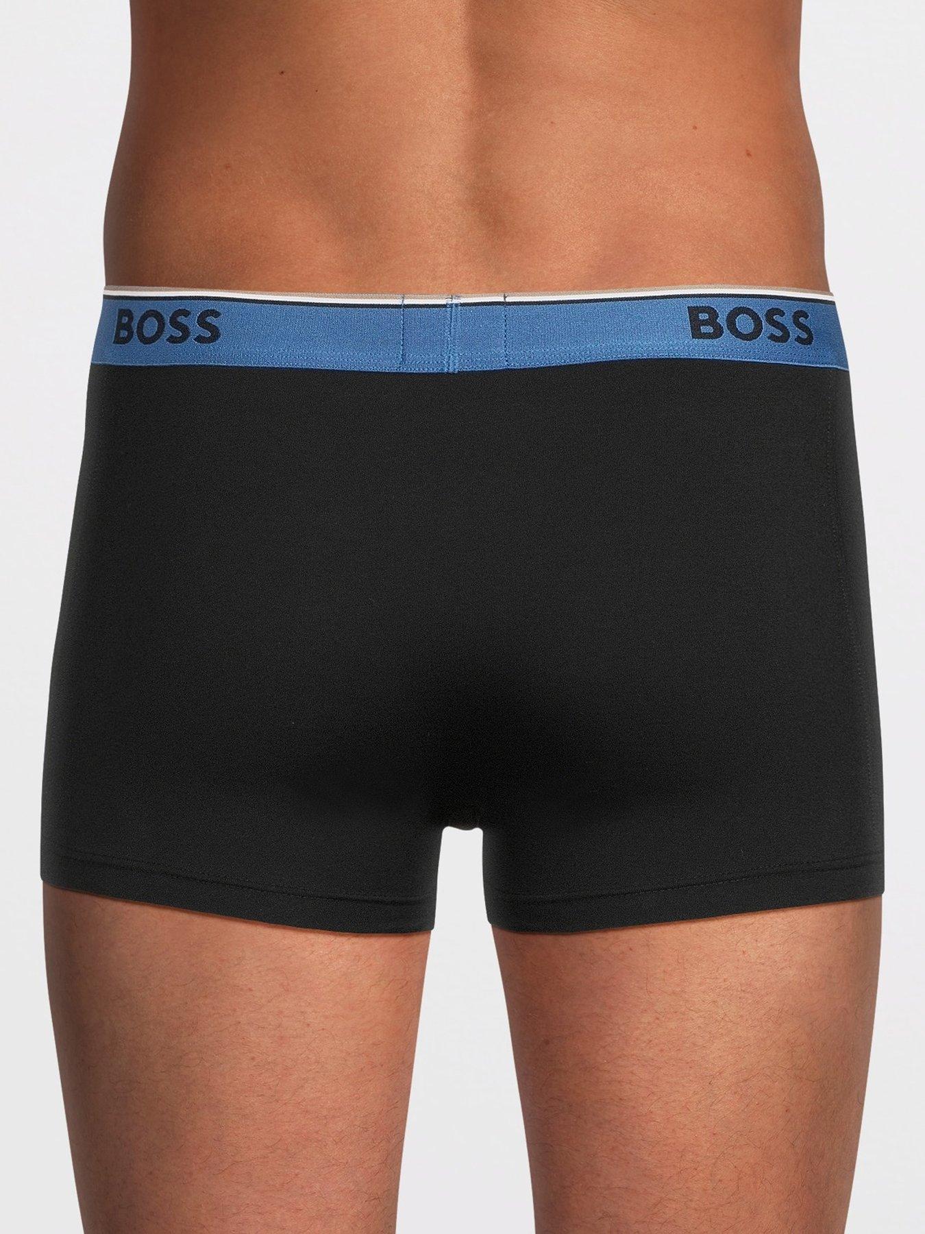  image of boss-3-pack-power-trunks-black