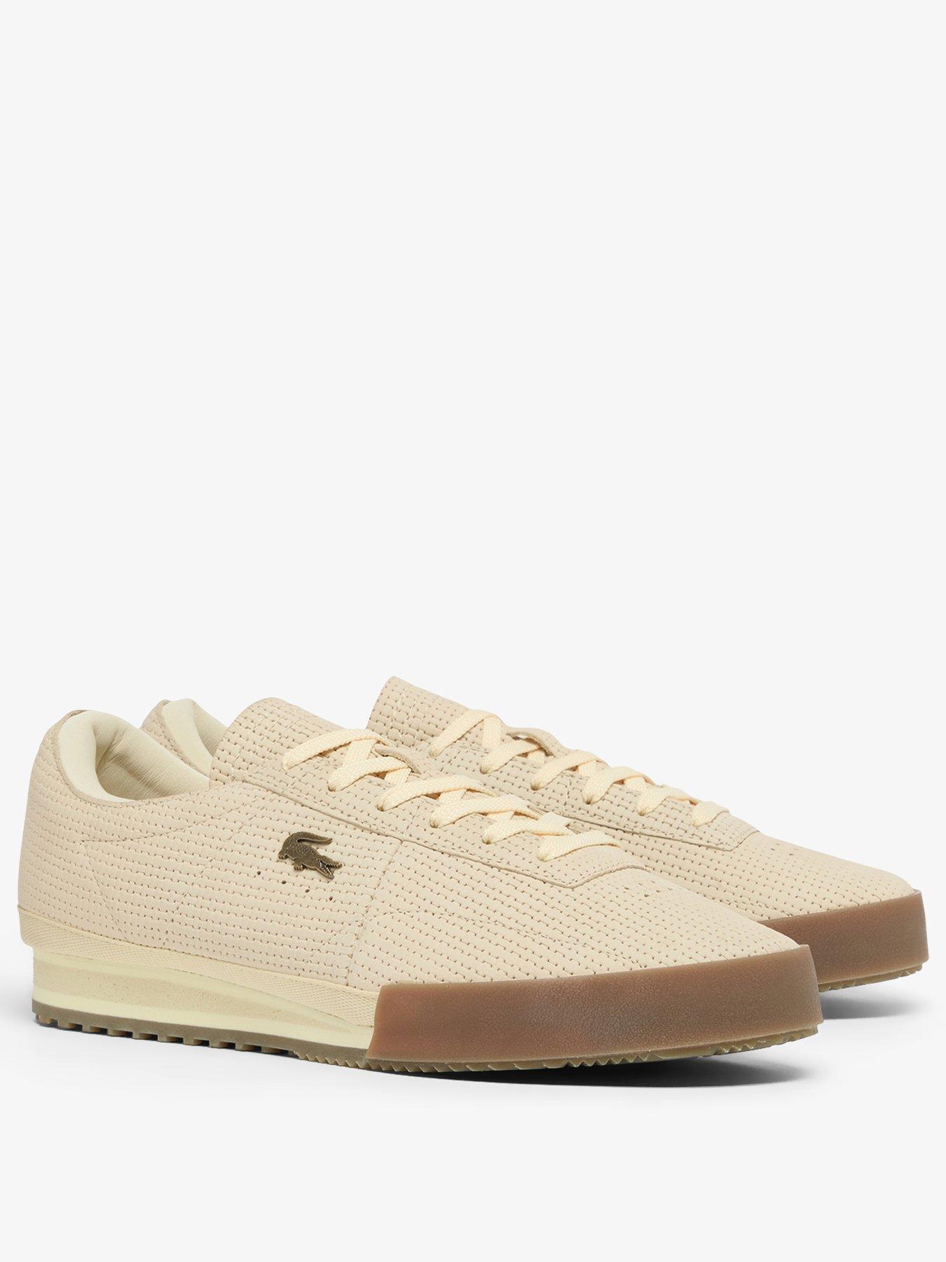 stillFront image of lacoste-aura-trainers-light-beige