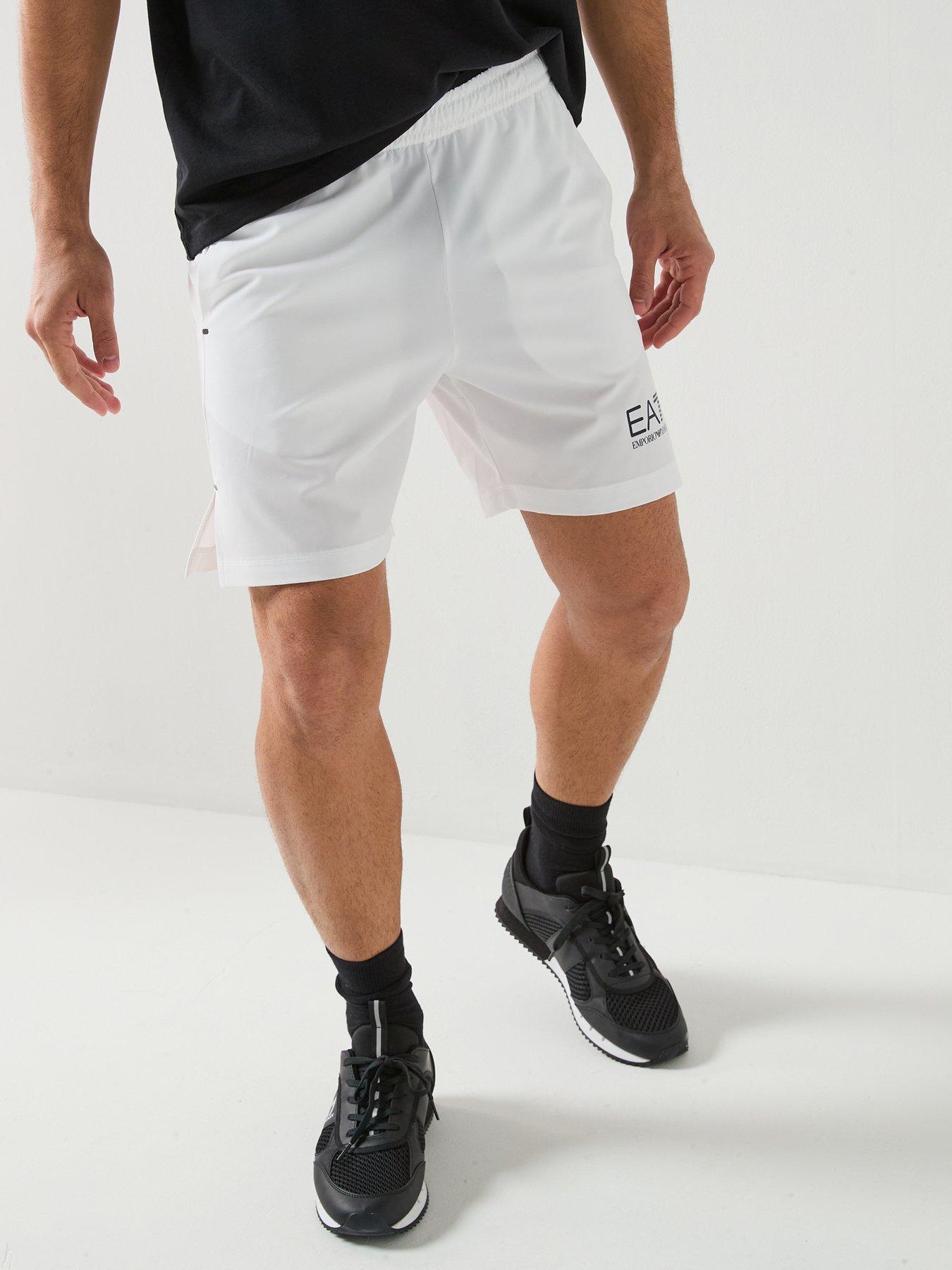 EA7 Emporio Armani Tennis Pro Multi-Sport Ventus Shorts - White