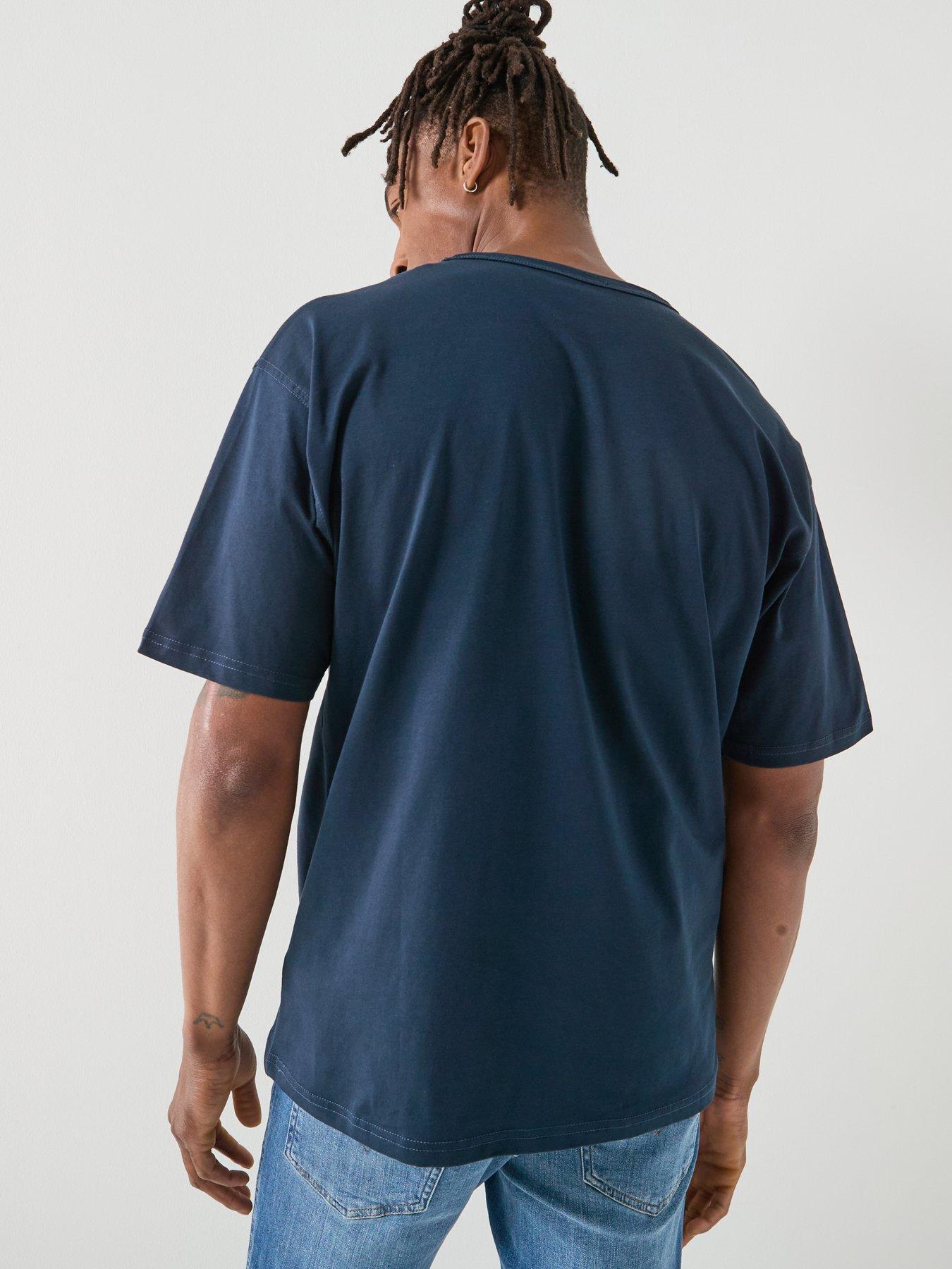  image of diesel-relaxed-t-shirt-navy