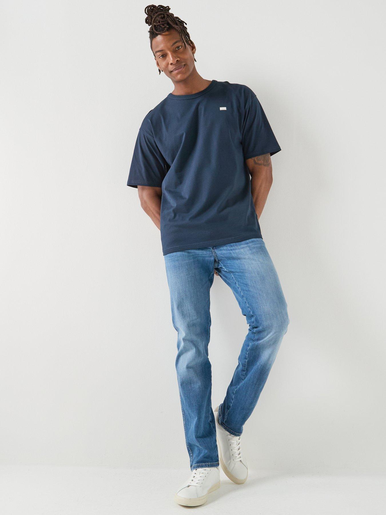  image of diesel-relaxed-t-shirt-navy