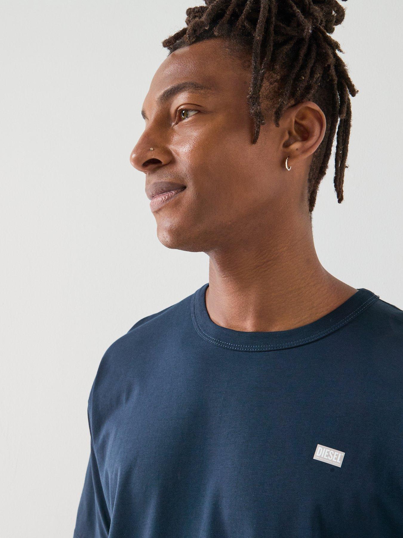  image of diesel-relaxed-t-shirt-navy