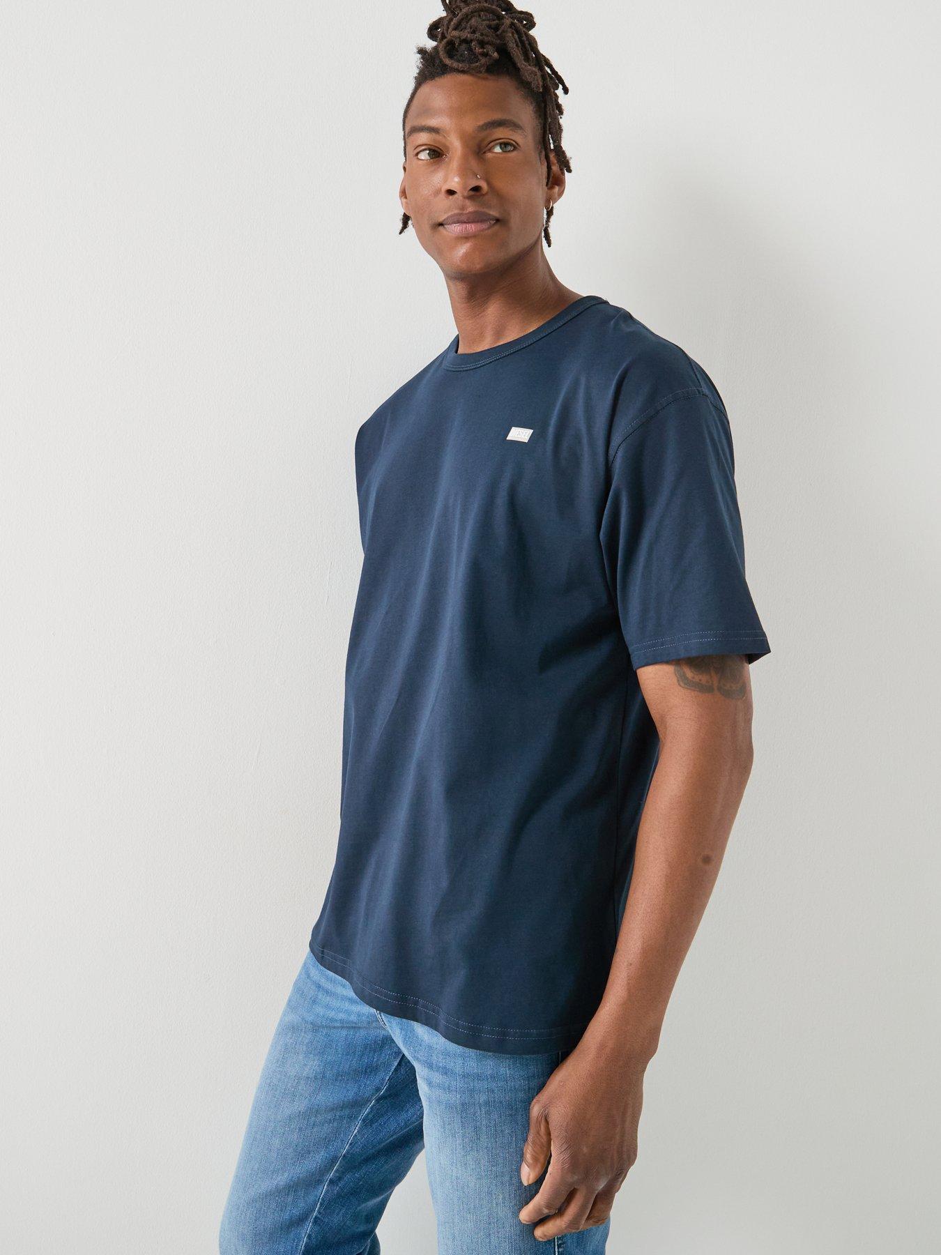  image of diesel-relaxed-t-shirt-navy