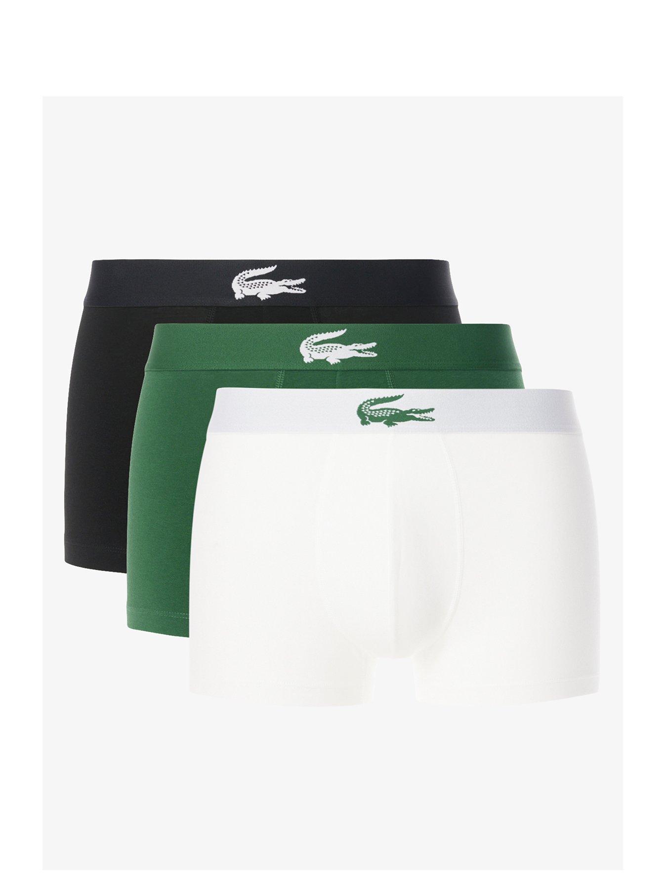  image of lacoste-3-pack-stretch-cotton-crocodile-waist-boxers-multi