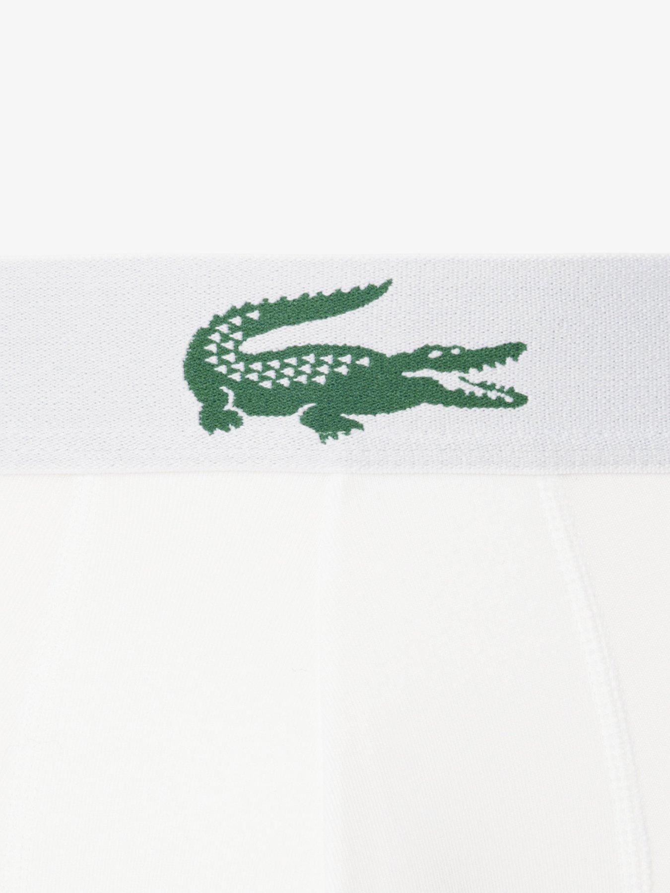  image of lacoste-3-pack-stretch-cotton-crocodile-waist-boxers-multi