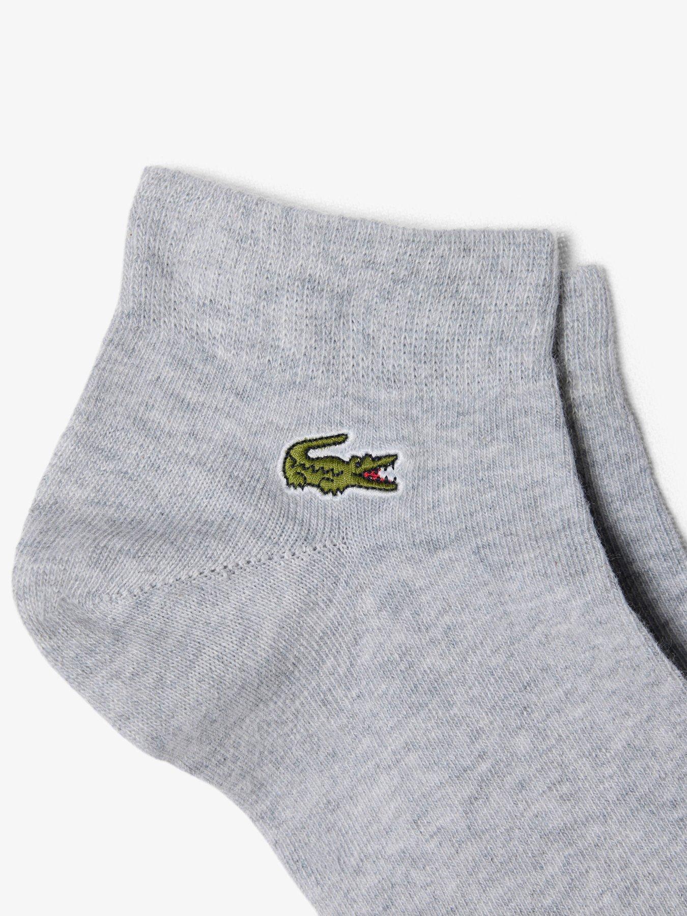 Image 2 of 3 of Lacoste 3-Pack Ankle Socks - Multi