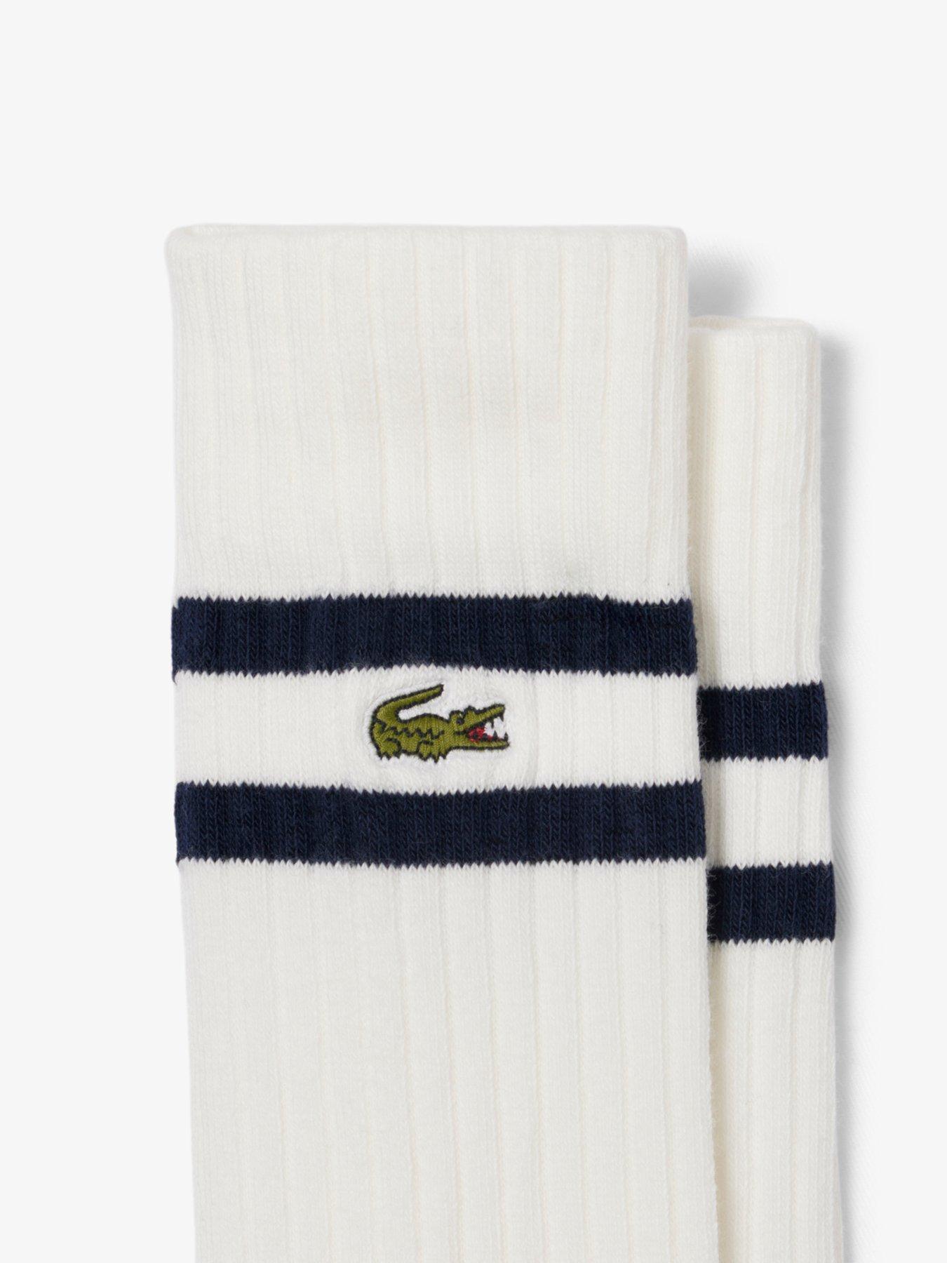 stillFront image of lacoste-2-pack-terry-crew-socks-multi