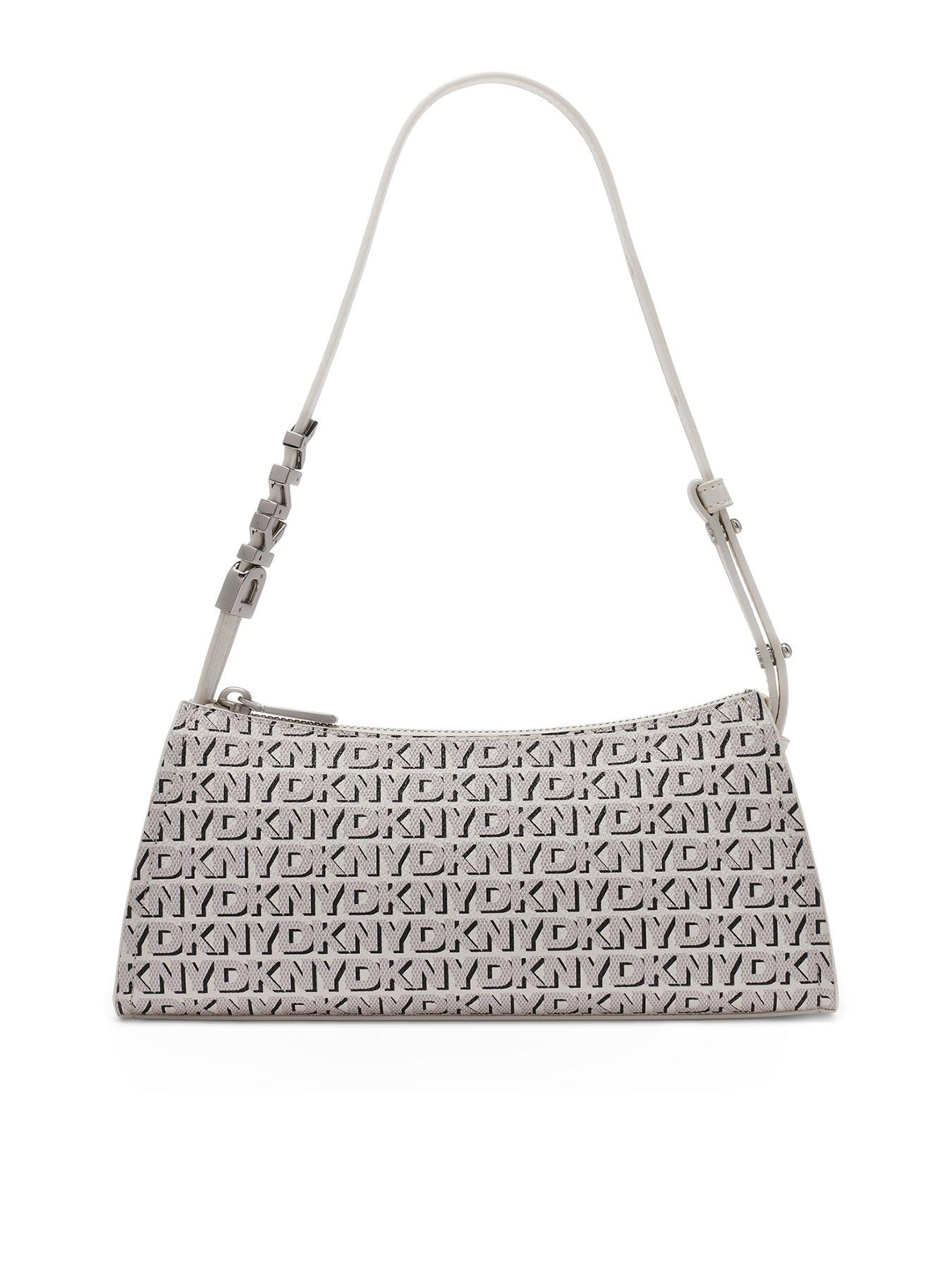  image of dkny-avril-tz-shoulder-bag-white
