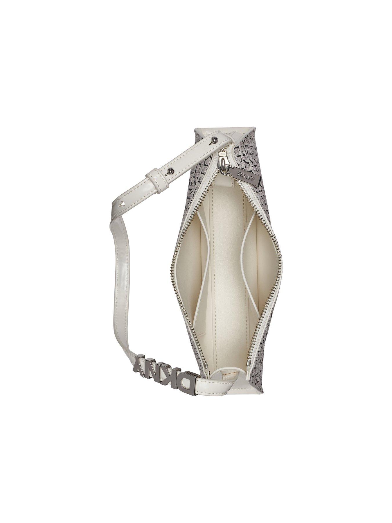  image of dkny-avril-tz-shoulder-bag-white