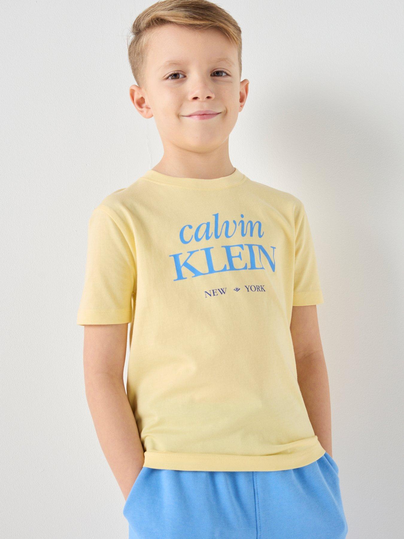 calvin-klein-jeans-boys-logo-short-sleeve-t-shirt-yellow