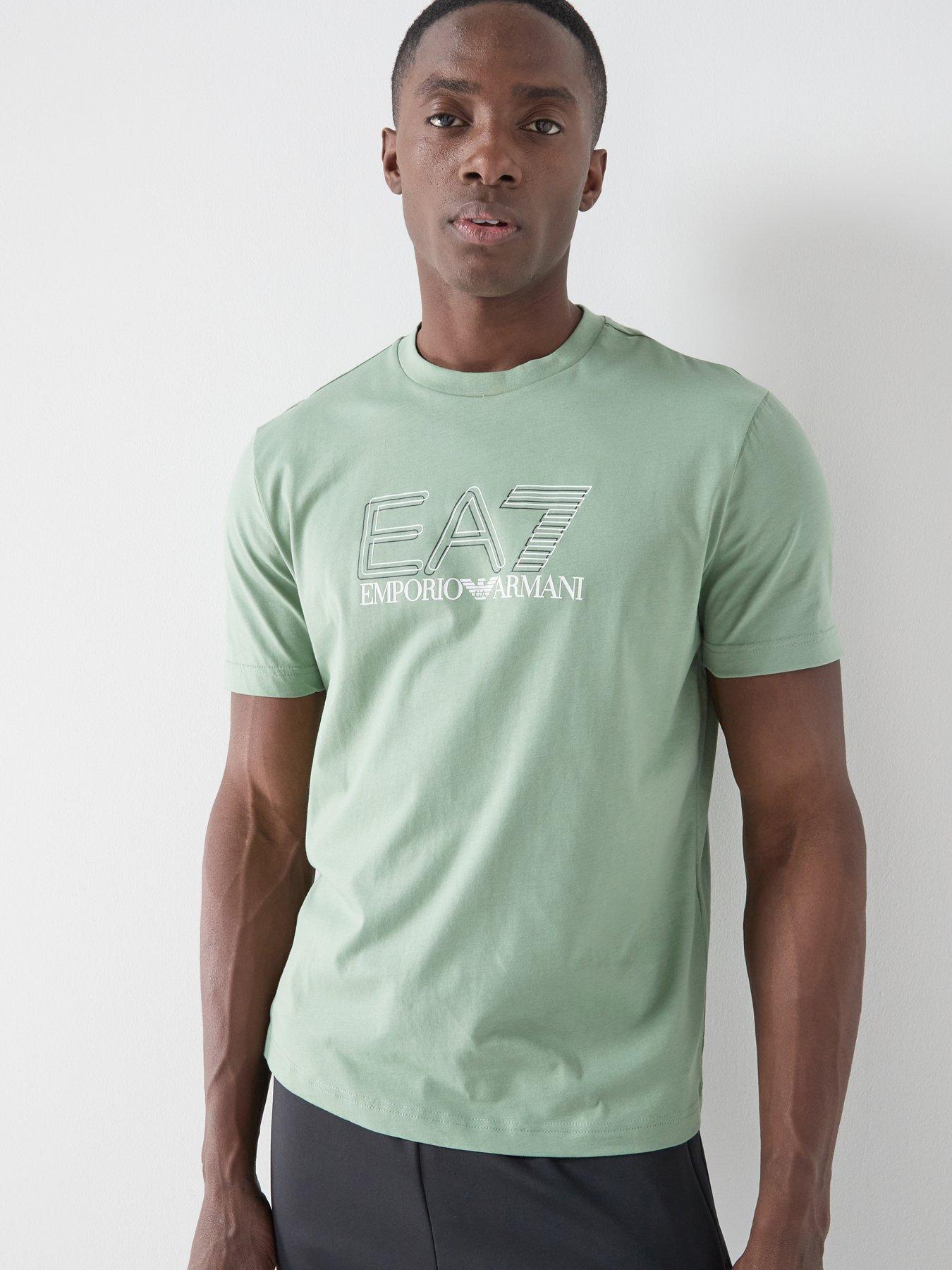 EA7 Emporio Armani Train Visibility T-Shirt - Green