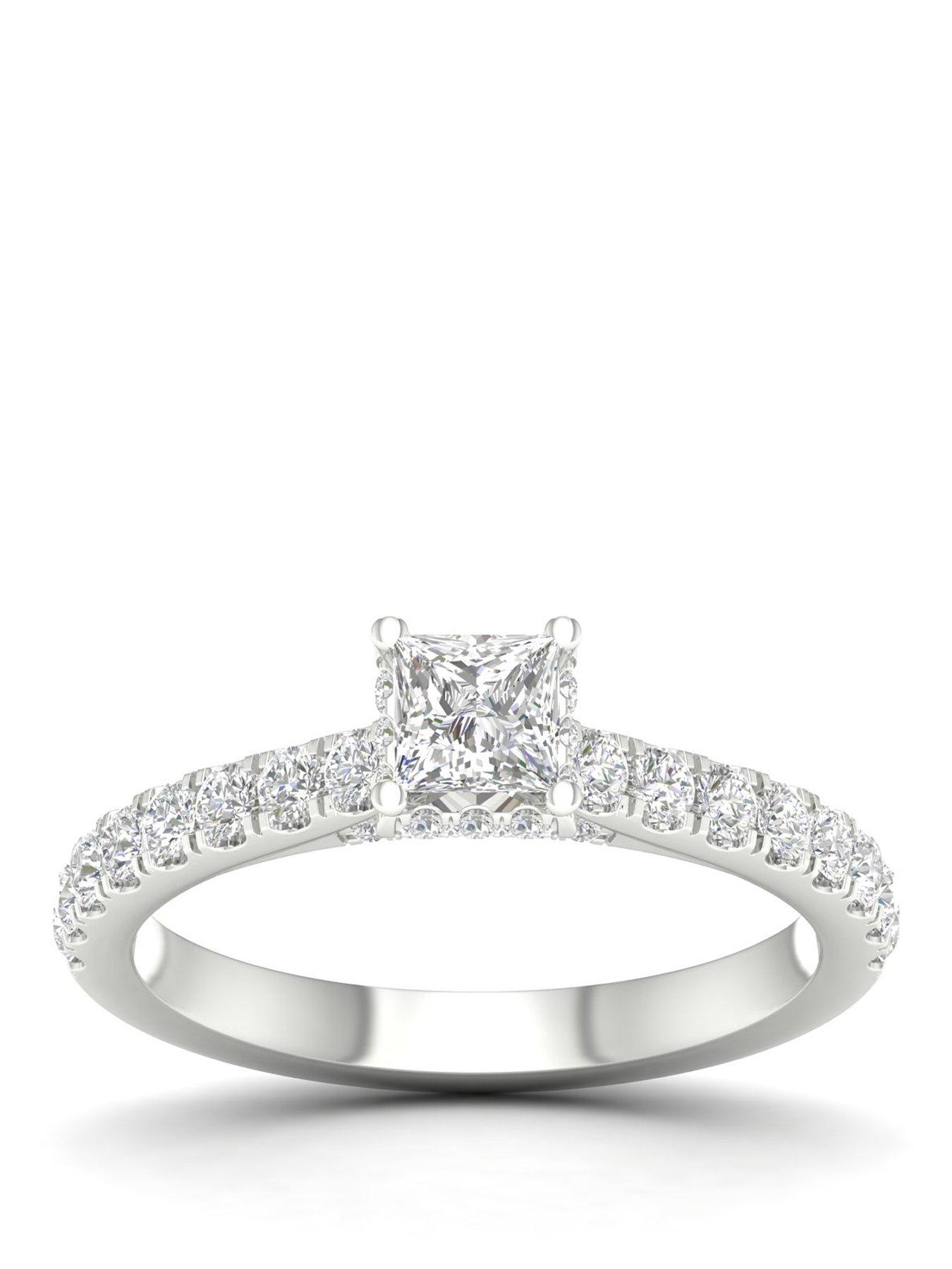 ernest-jones-engagement-ring-18ct-gold-amp-platinum-solitaire-princess-cut-1ct-diamond-ring-white