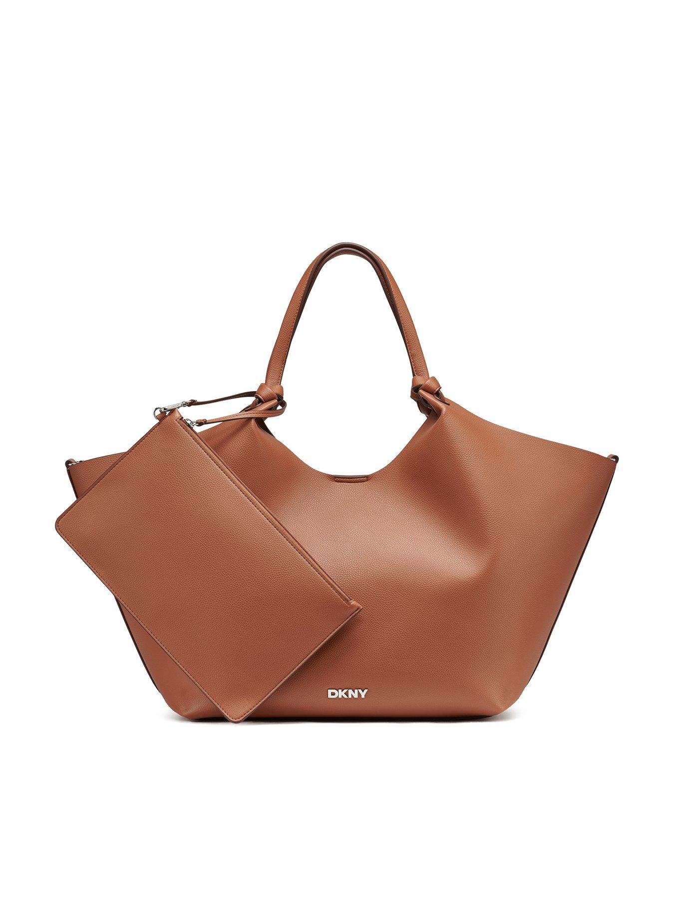 Image 1 of 5 of DKNY Paula Large Tote - Brown