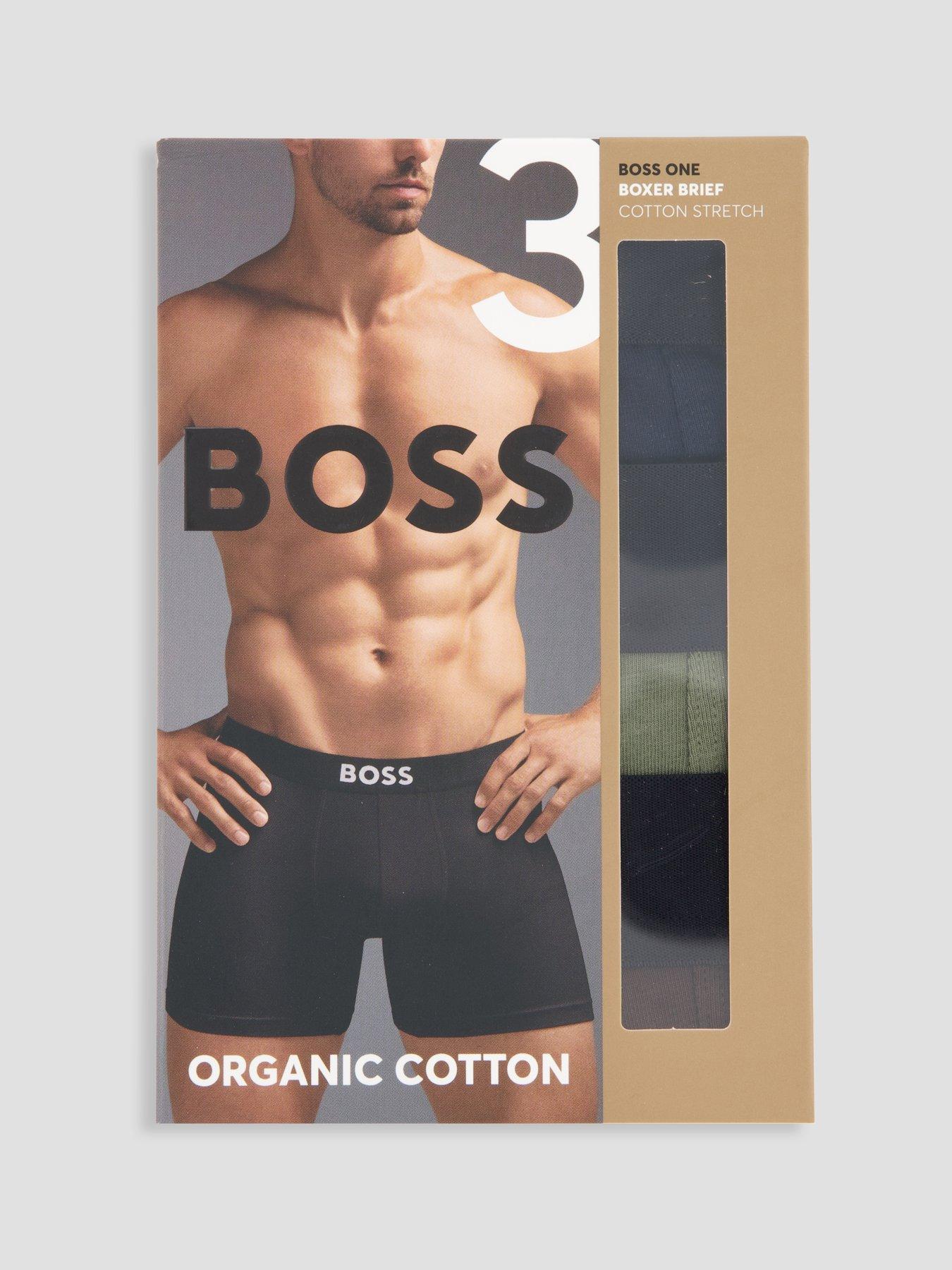 Image 4 of 4 of BOSS 3 Pack One Boxer Briefs - Assorted