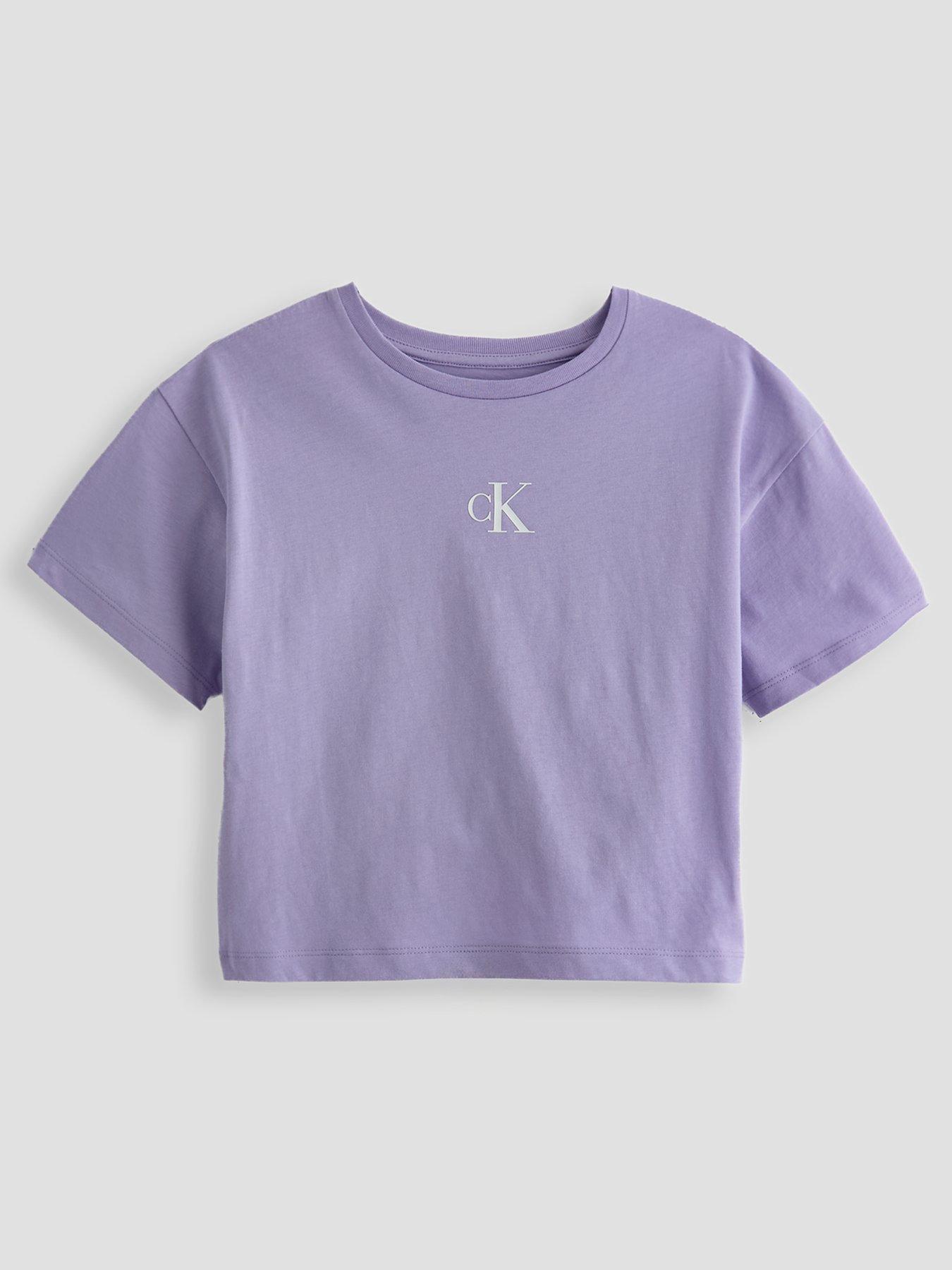 calvin-klein-jeans-girls-ck-logo-boxy-short-sleeve-t-shirt-purple