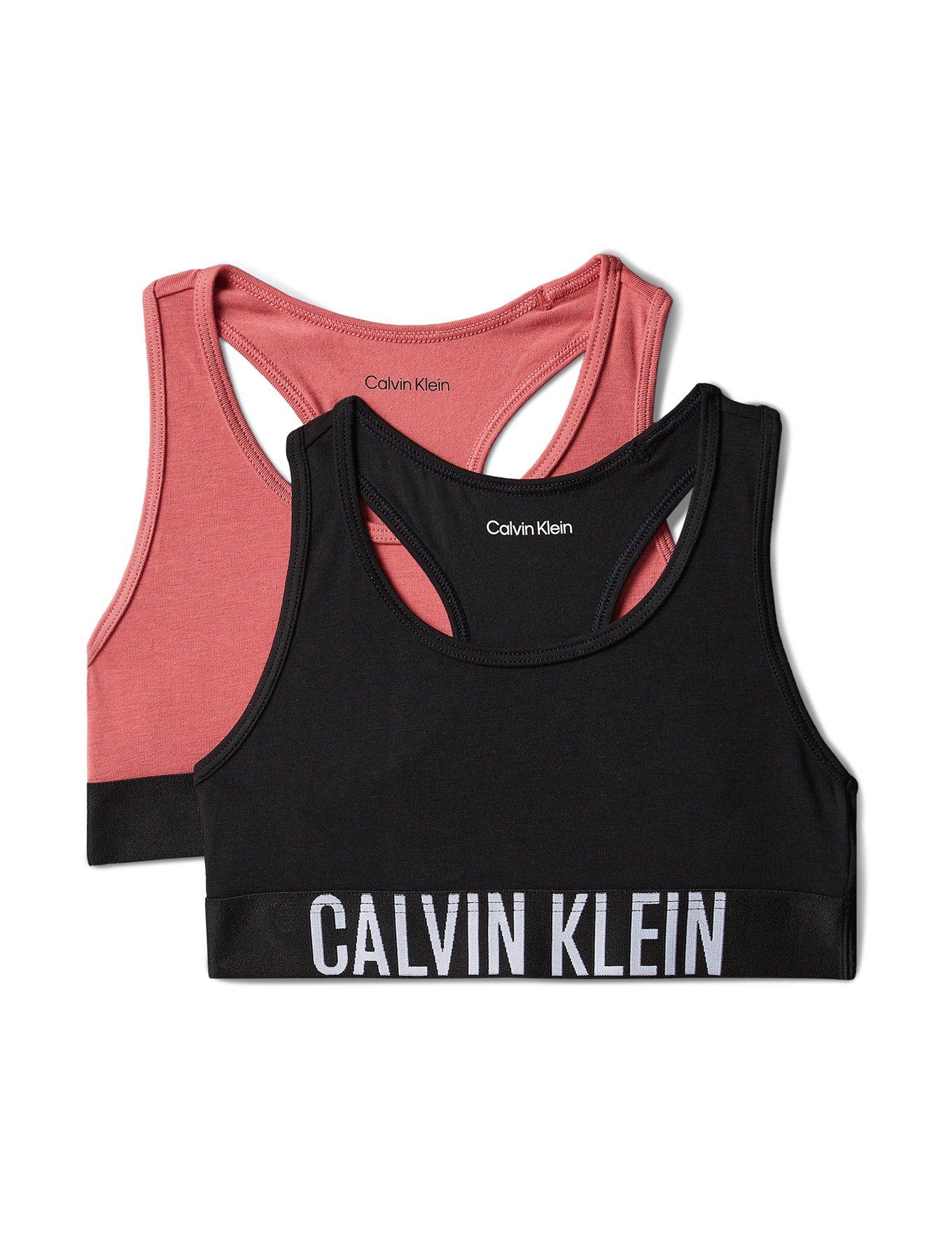 Image 1 of 2 of Calvin Klein Girls 2-Pack Intense Power Bralette - Multi