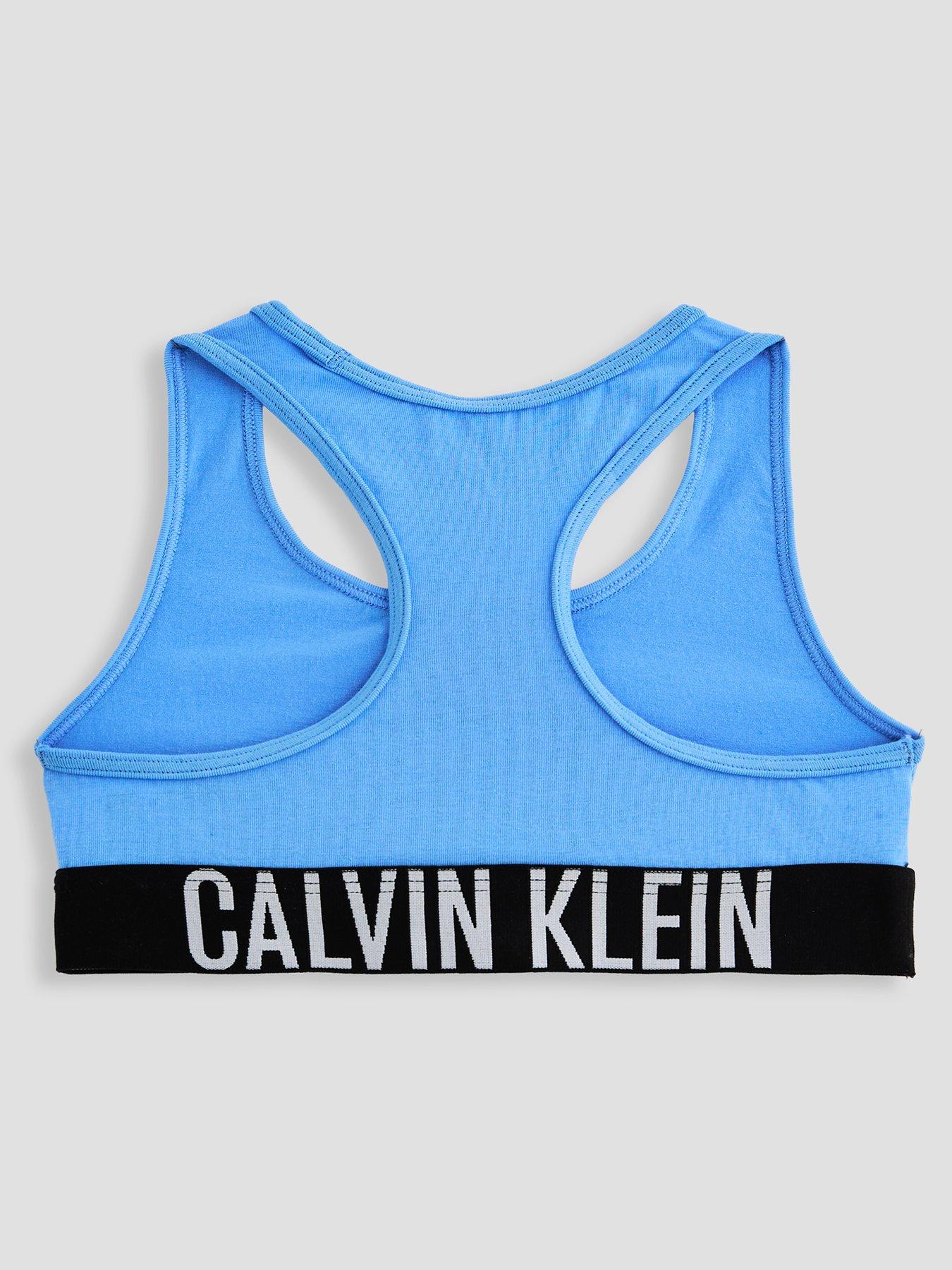 Image 3 of 5 of Calvin Klein Girls 3 Pack Intense Power Bralette - Multi