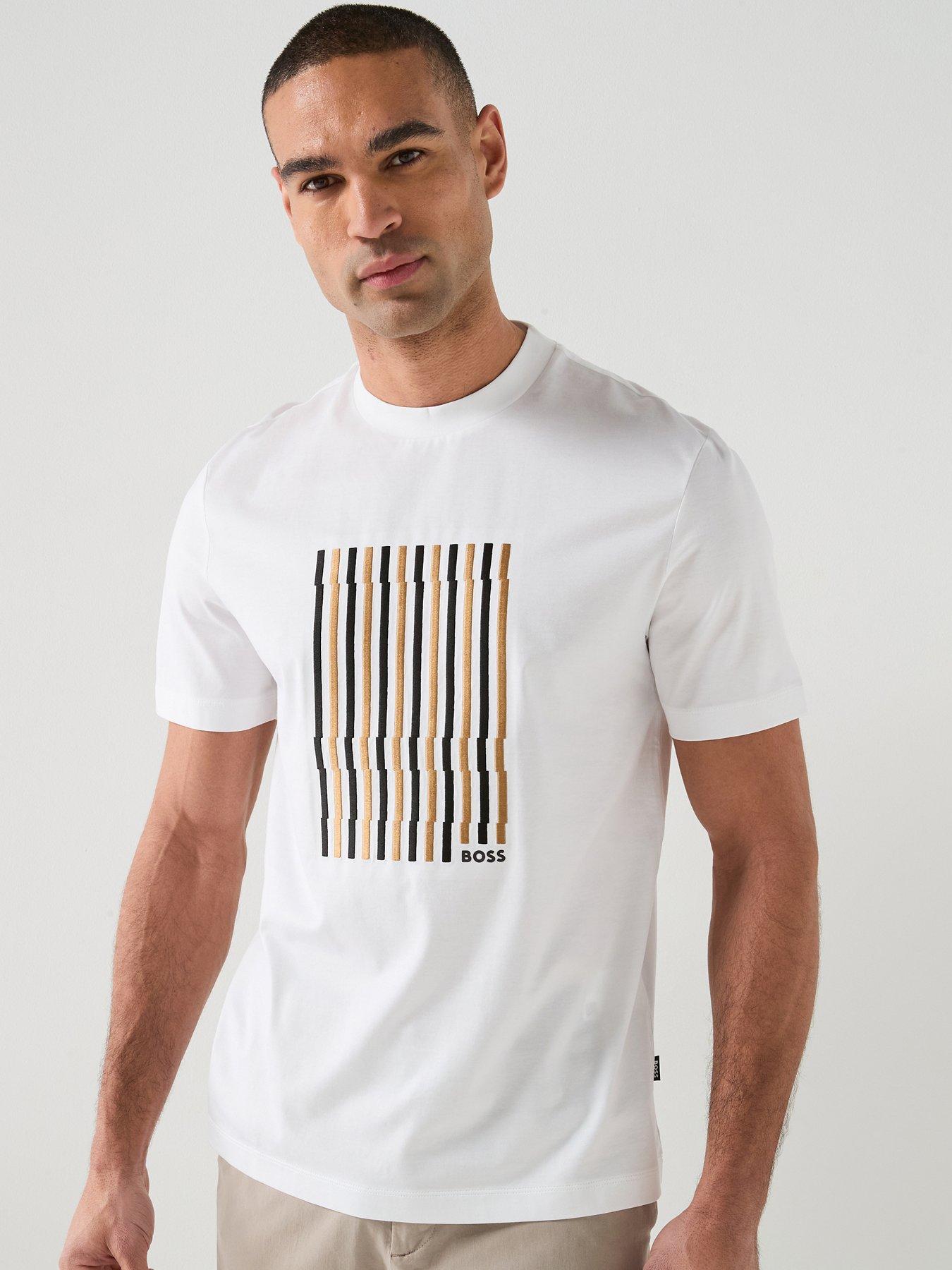 BOSS C-Thompson 41 Embroidered Logo T-Shirt - White