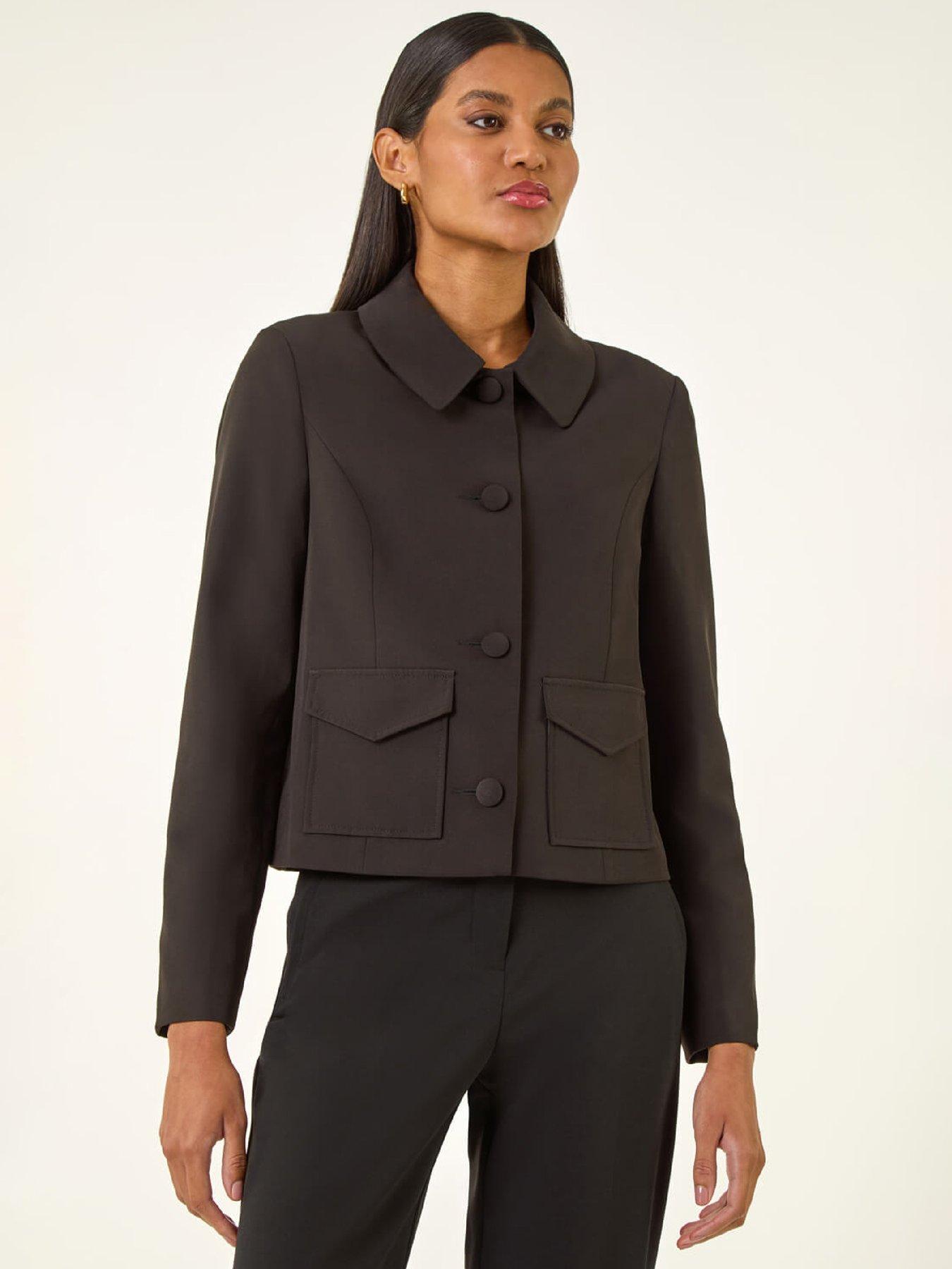 Image 1 of 5 of Roman Smart Buttoned Pocket Jacket