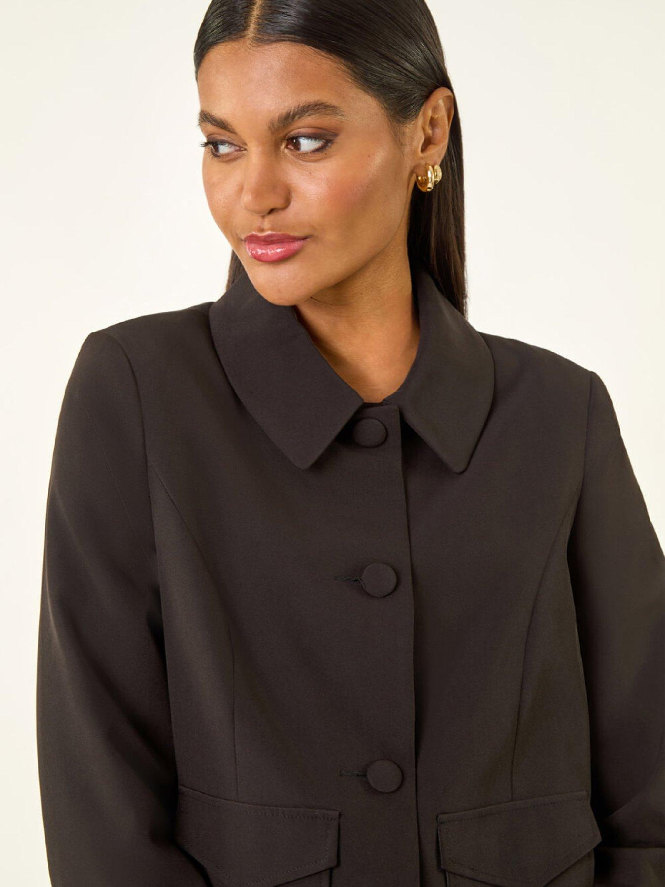 Image 4 of 5 of Roman Smart Buttoned Pocket Jacket