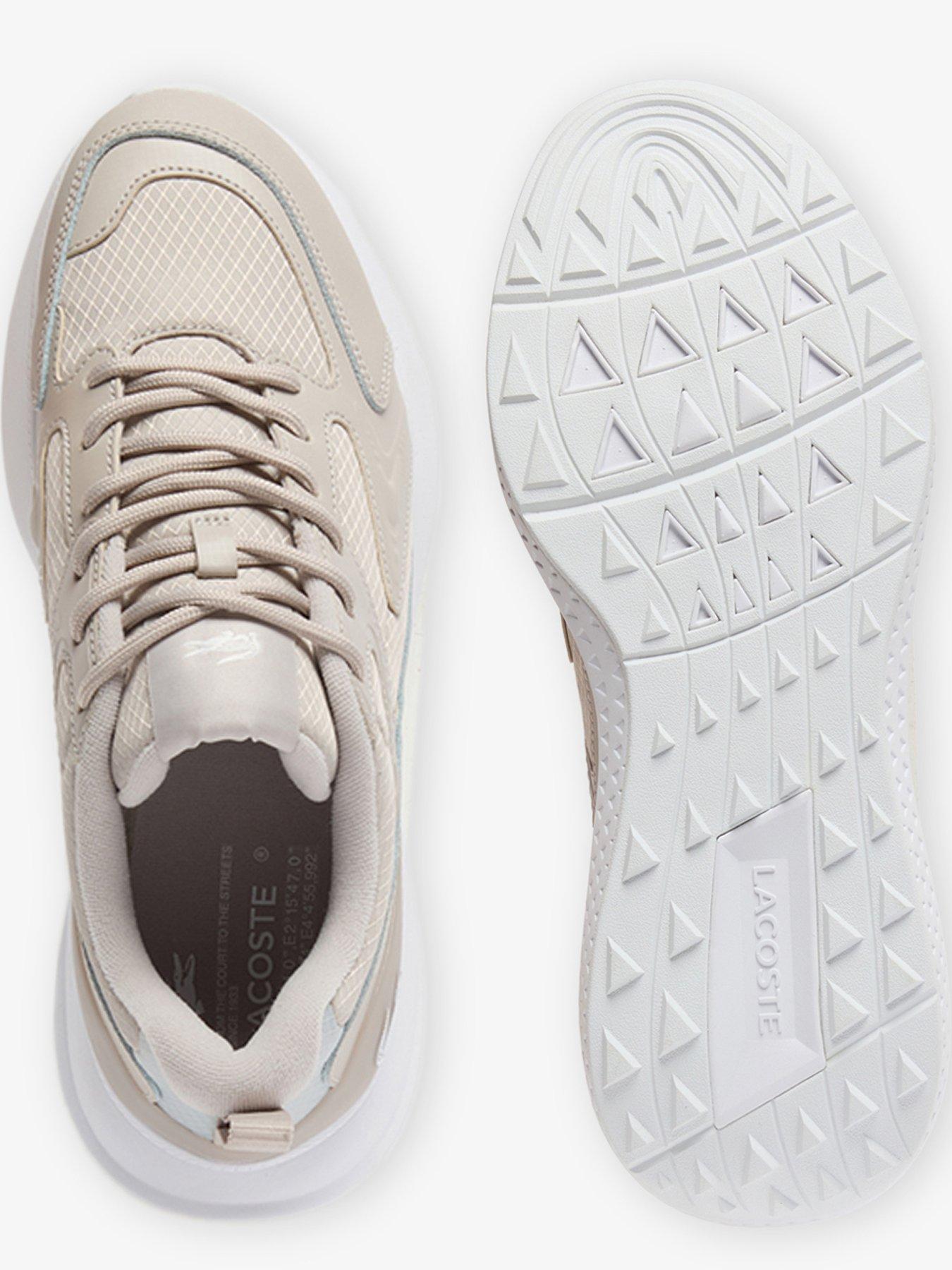  image of lacoste-l003-evo-trainers-greywhite