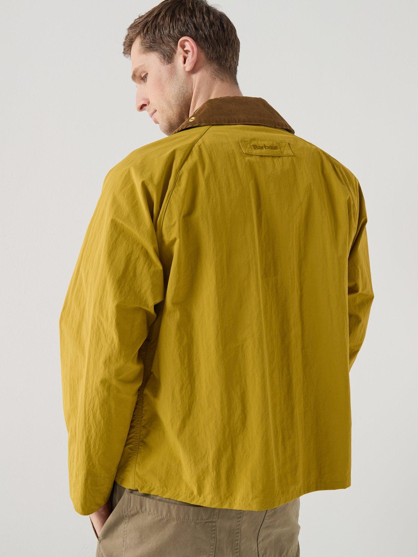  image of barbour-icons-spey-jacket-yellow